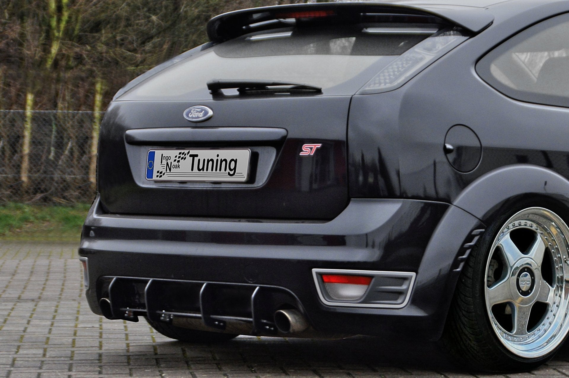 Heckdiffusor passend für Ford Focus ST DA3 BIS Facelift