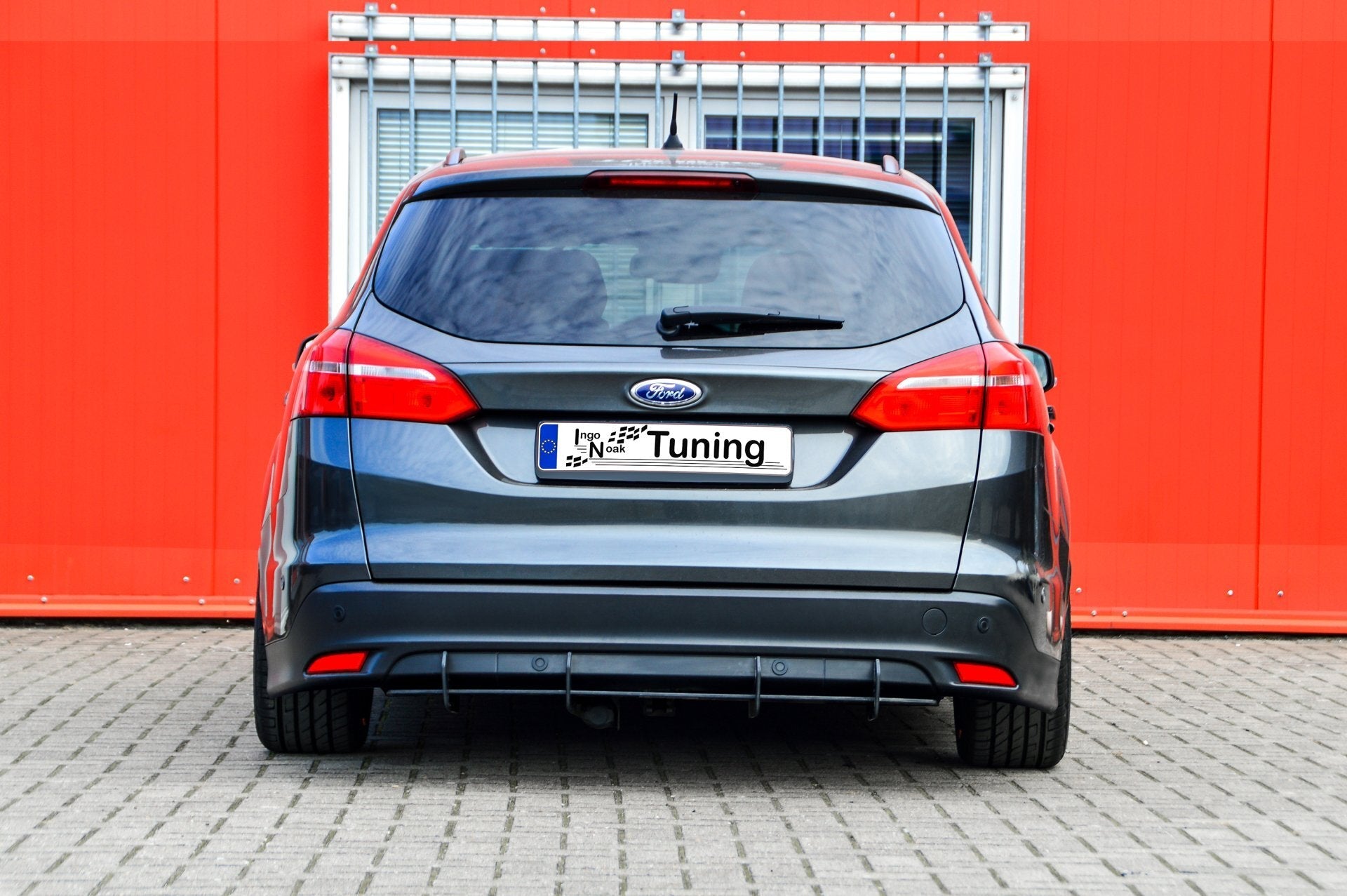 Heckansatz Diffusor passend für Ford Focus Turnier DYB