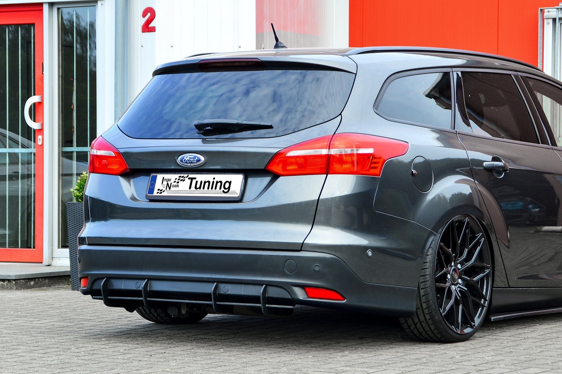 Heckansatz Diffusor passend für Ford Focus Turnier DYB