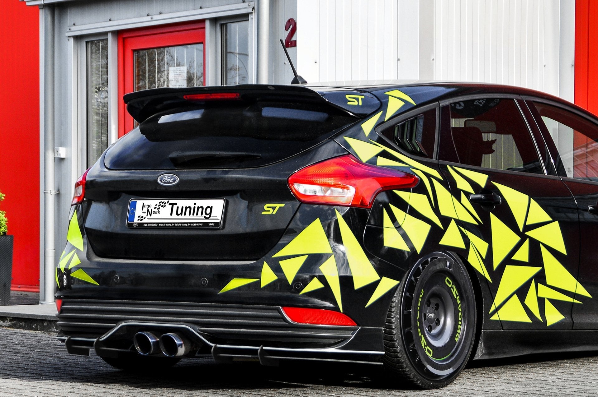 Gefräster Heckansatz V.2 passend für Ford Focus ST DYB
