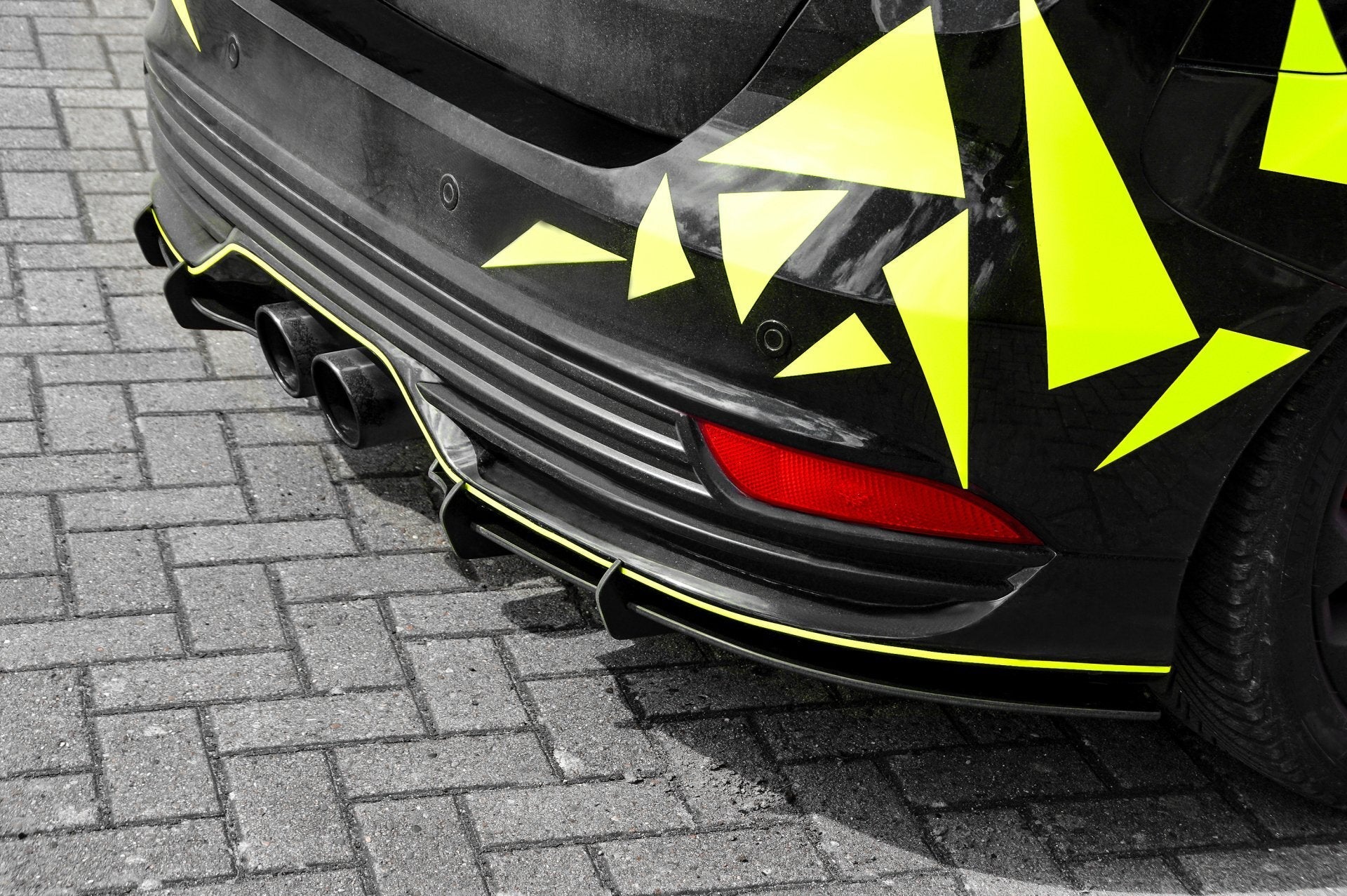 Gefräster Heckansatz V.2 passend für Ford Focus ST DYB