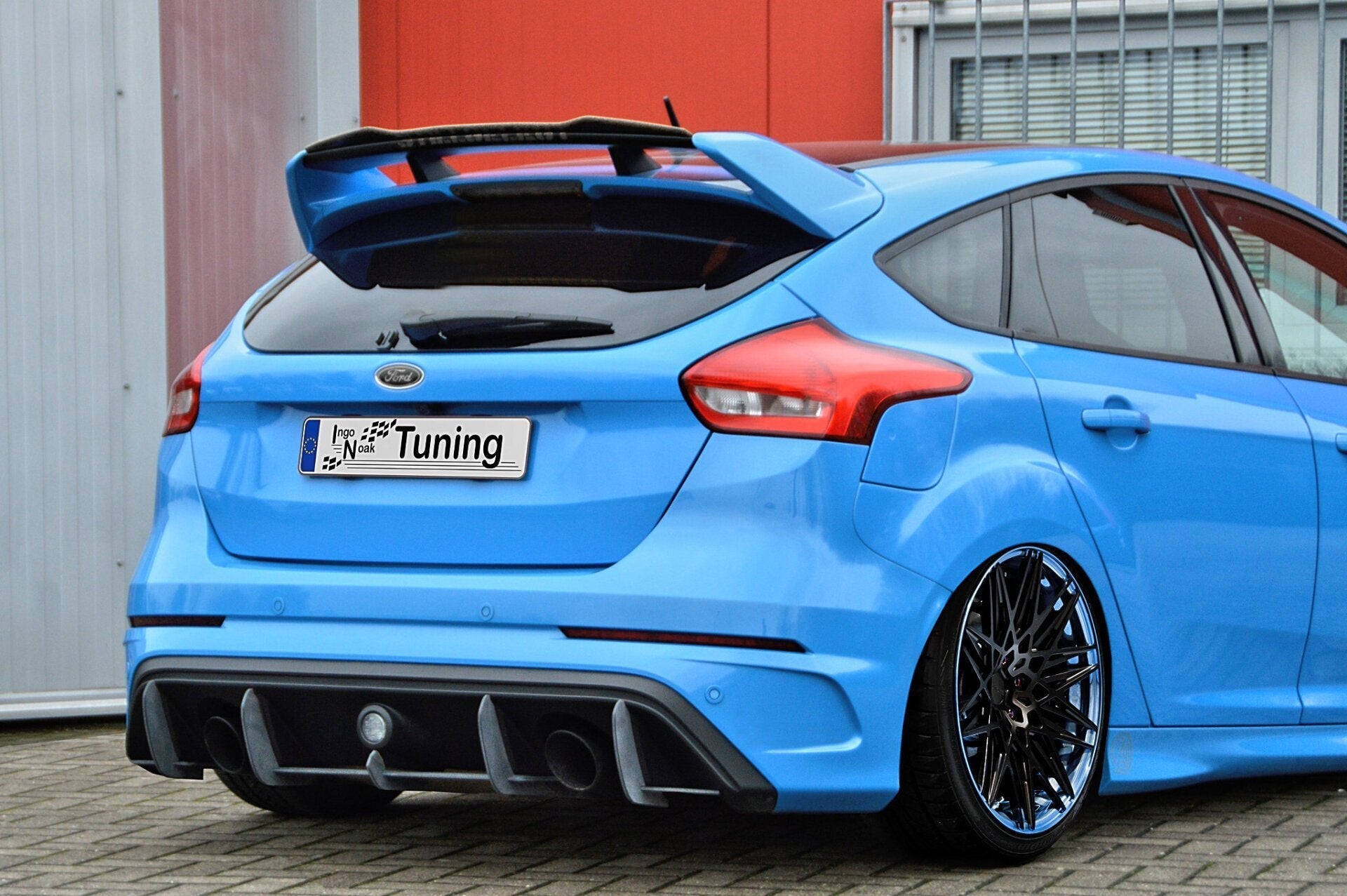 Heckansatz passend für Ford Focus RS DYB in Race Track Optik