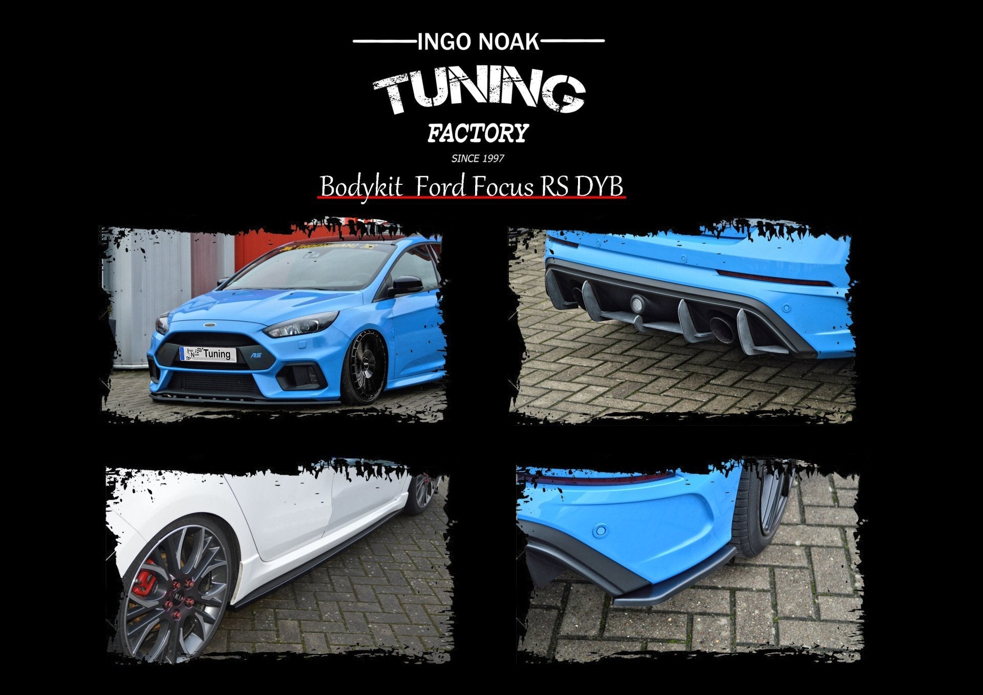 Bodykit passend für Ford Focus RS DYB aus ABS