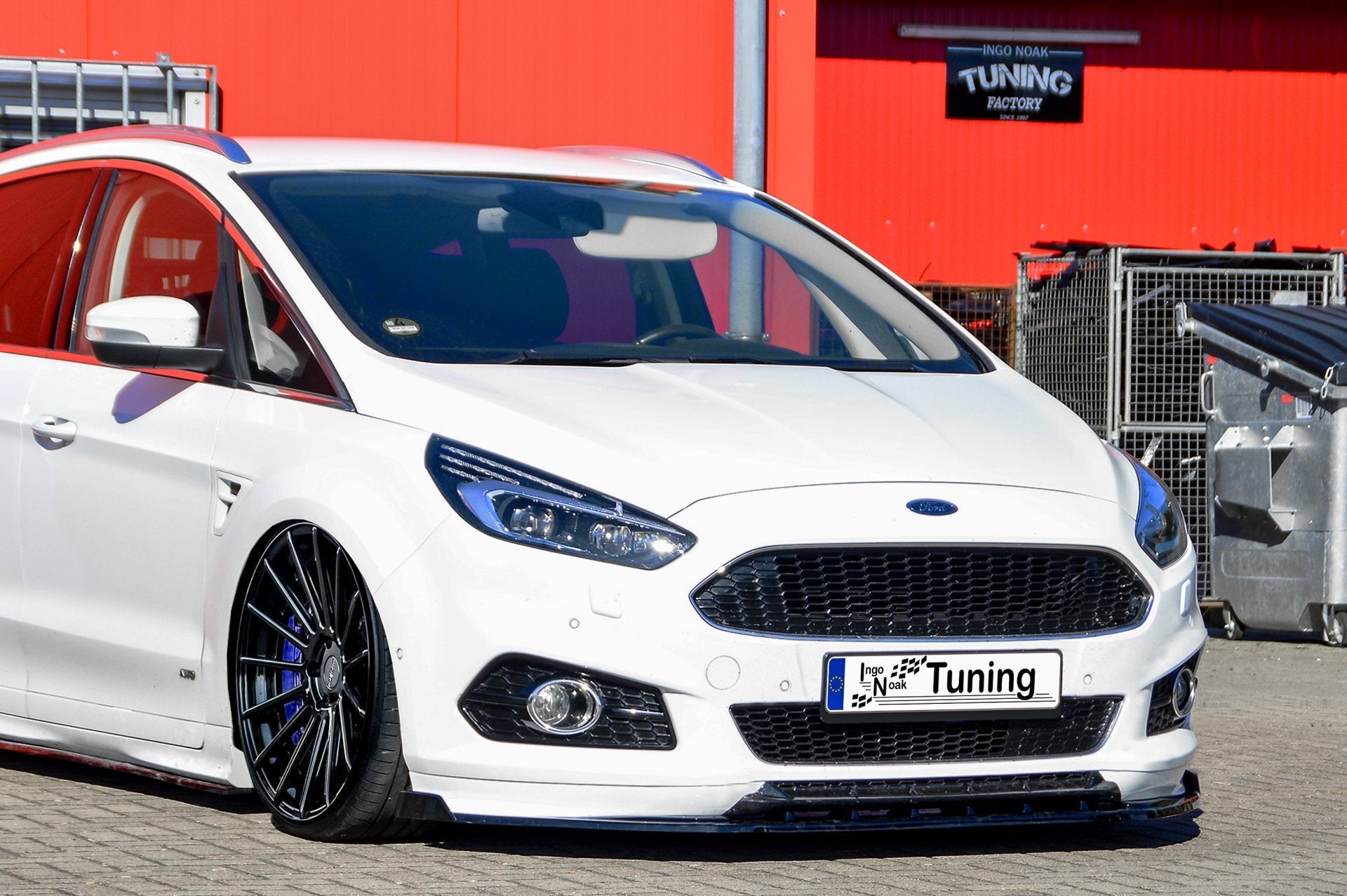 Cup Frontspoilerlippe mit Wing passend für Ford S-Max ST-Line