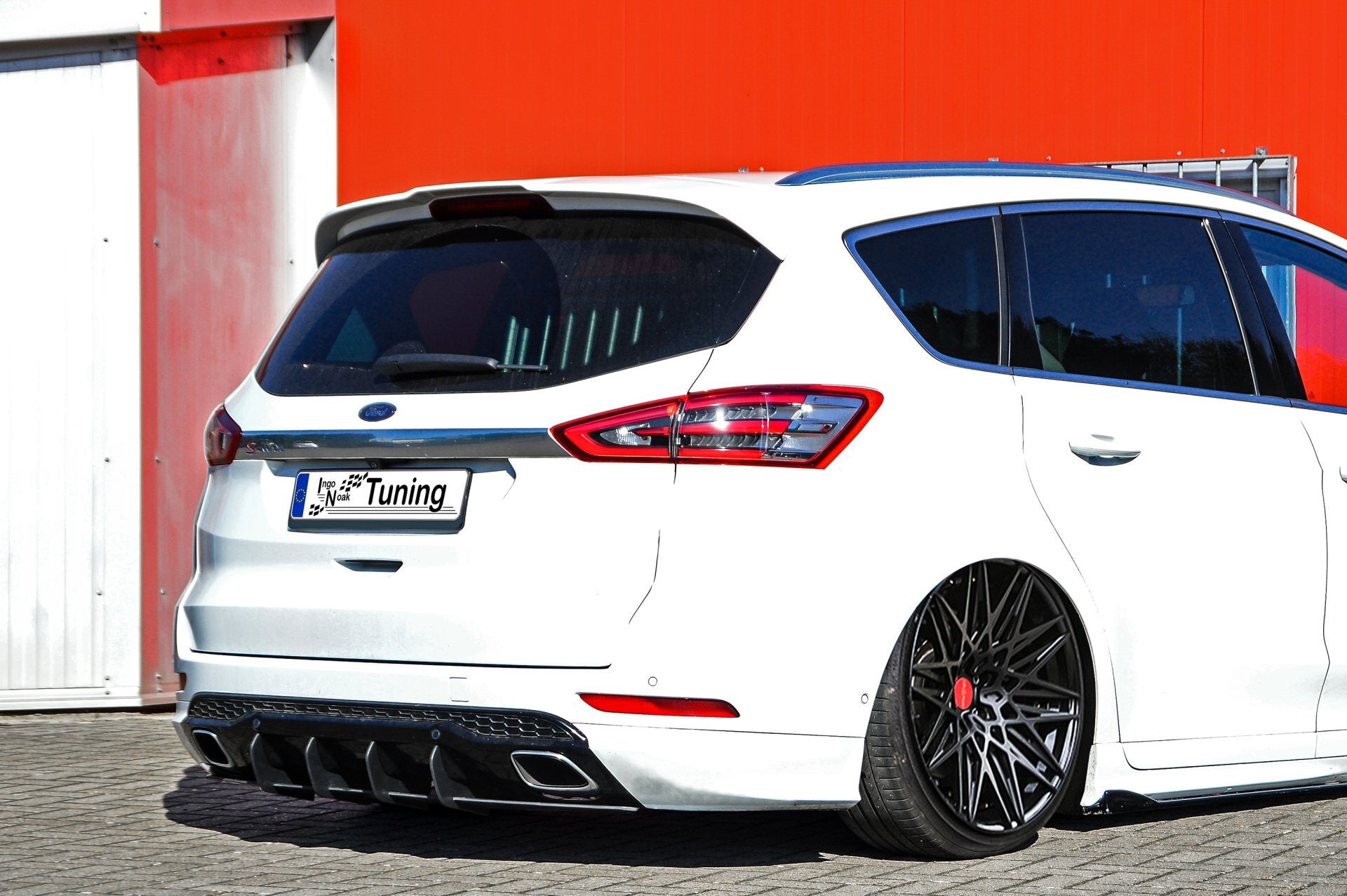 Heckansatz Diffusor passend für Ford S-Max ST-Line