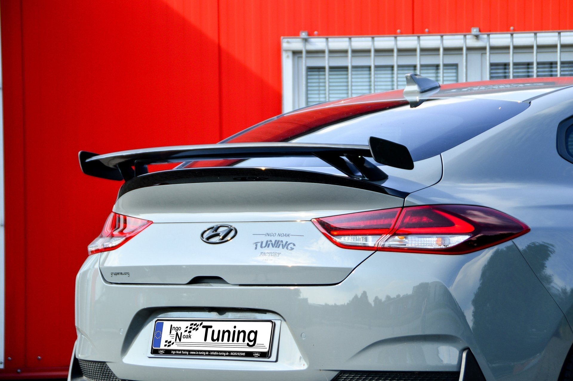 Heckspoiler für die Heckklappe passend für Hyundai I30N Fastback