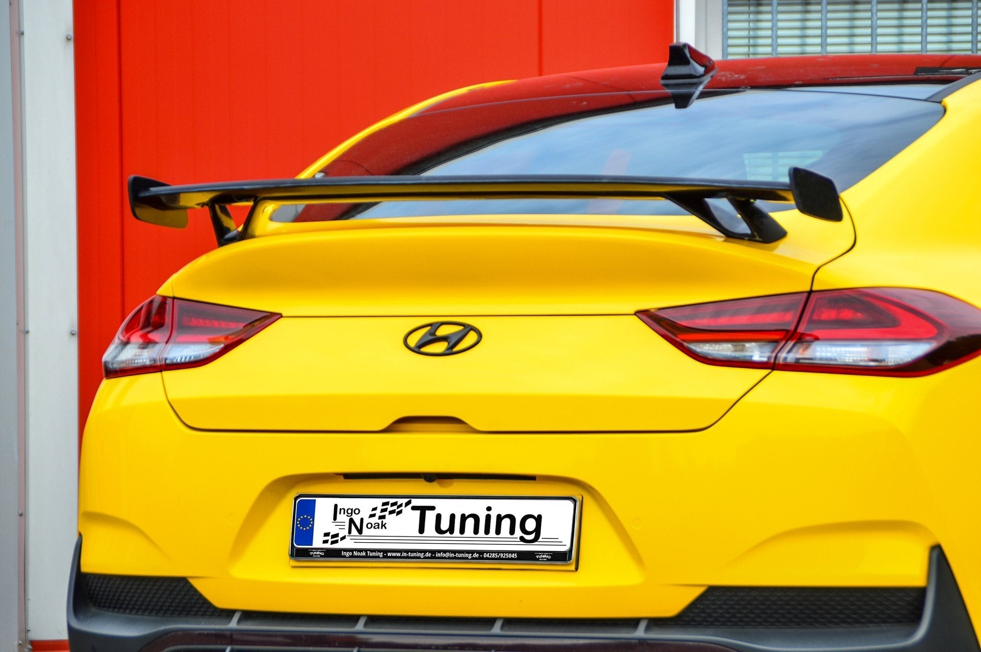 Heckspoiler für die Heckklappe passend für Hyundai I30 N-Line Fastback
