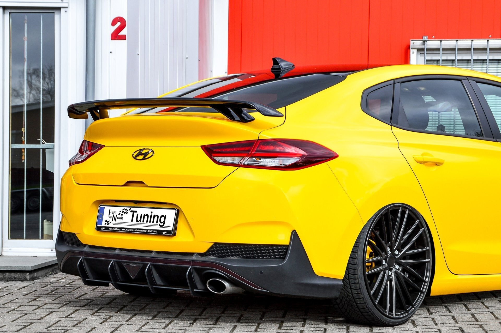 Racing Heckansatz passend für Hyundai I30 N-Line Fastback