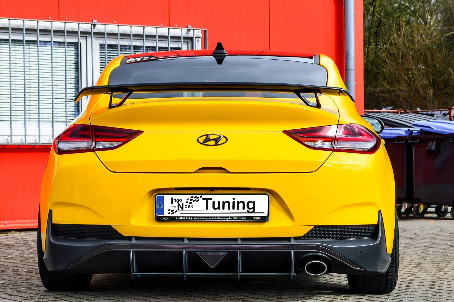 Racing Heckansatz passend für Hyundai I30 N-Line Fastback