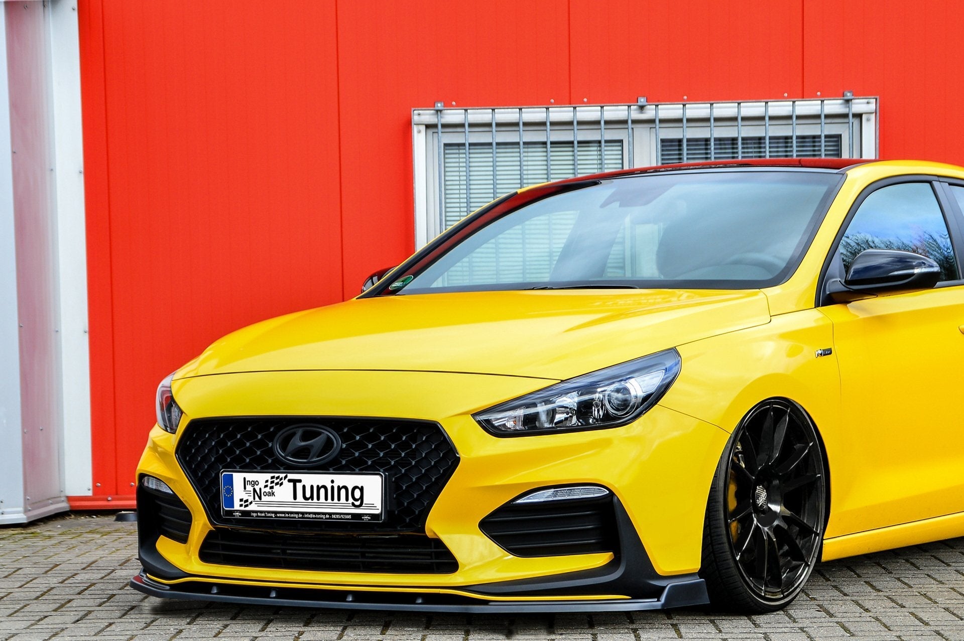 Cup Frontspoilerlippe passend für Hyundai I30 N-Line + Fastback