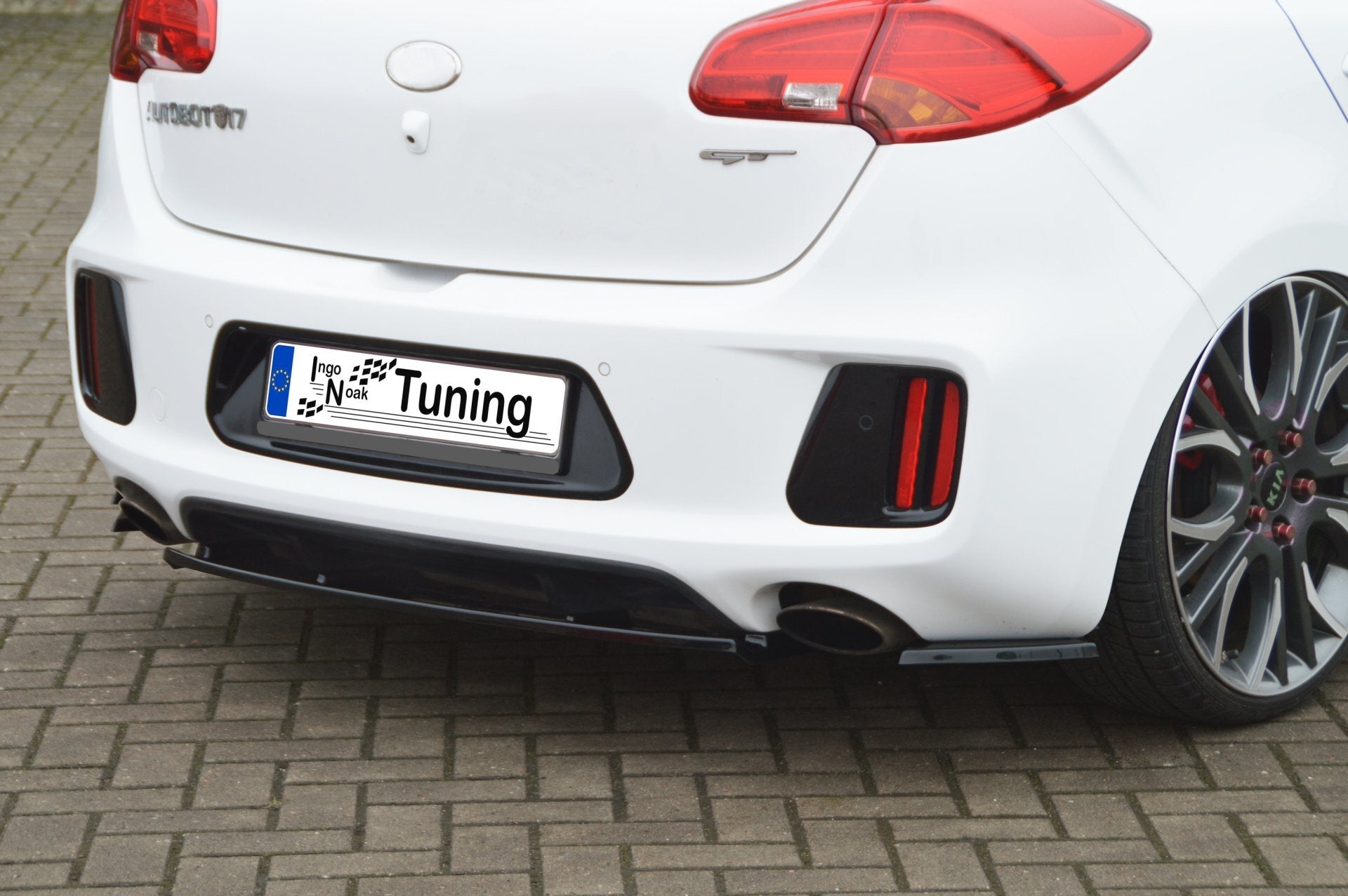 Heckansatz Heckdiffuser Mittelteil passend für Kia Ceed GT+ GT Line