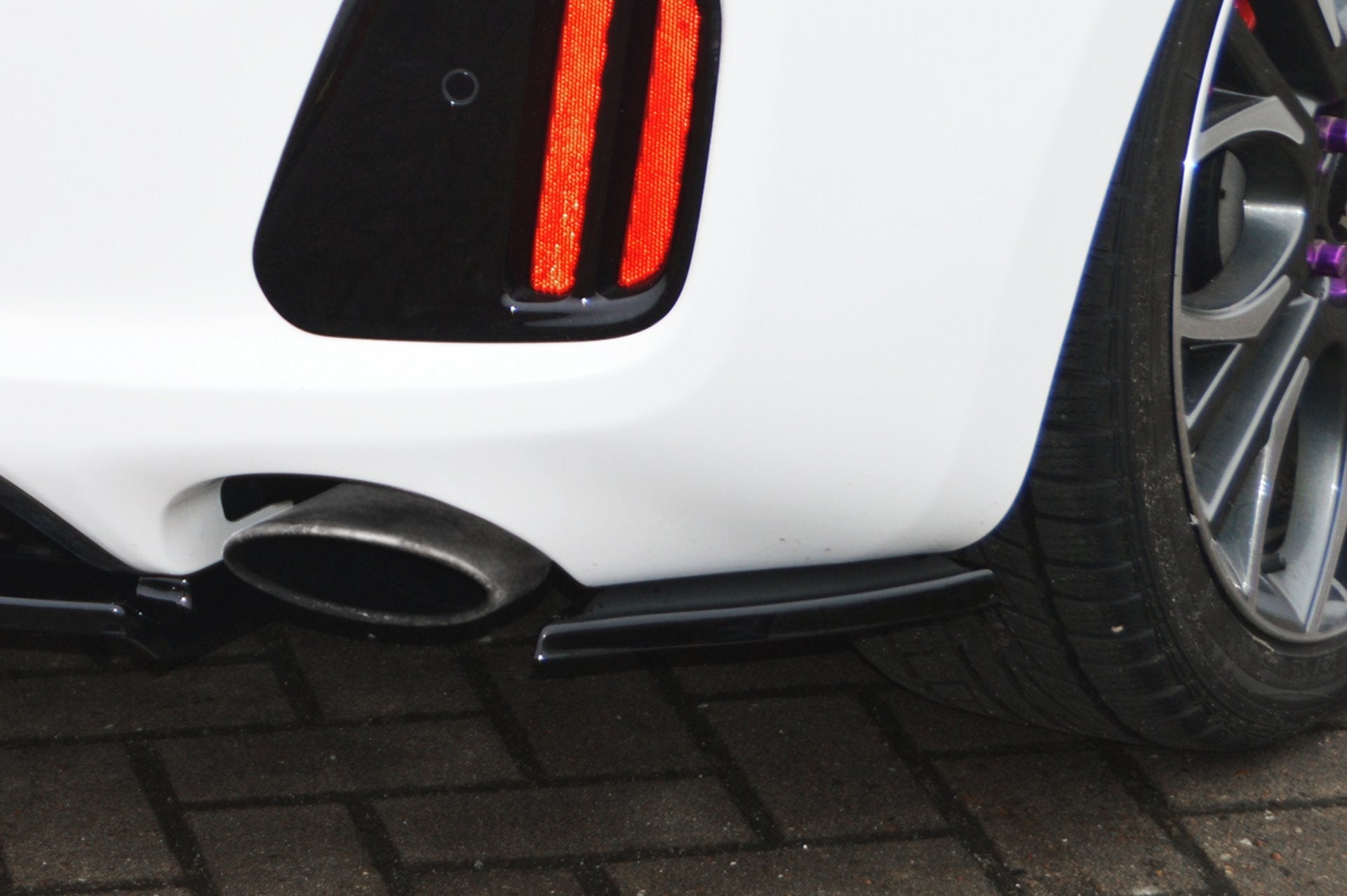Heckansatz Heckdiffuser ABS bestehend aus Mittelteil und Seitenteilen passend für Kia Ceed GT + Pro Ceed GT +GT-Line