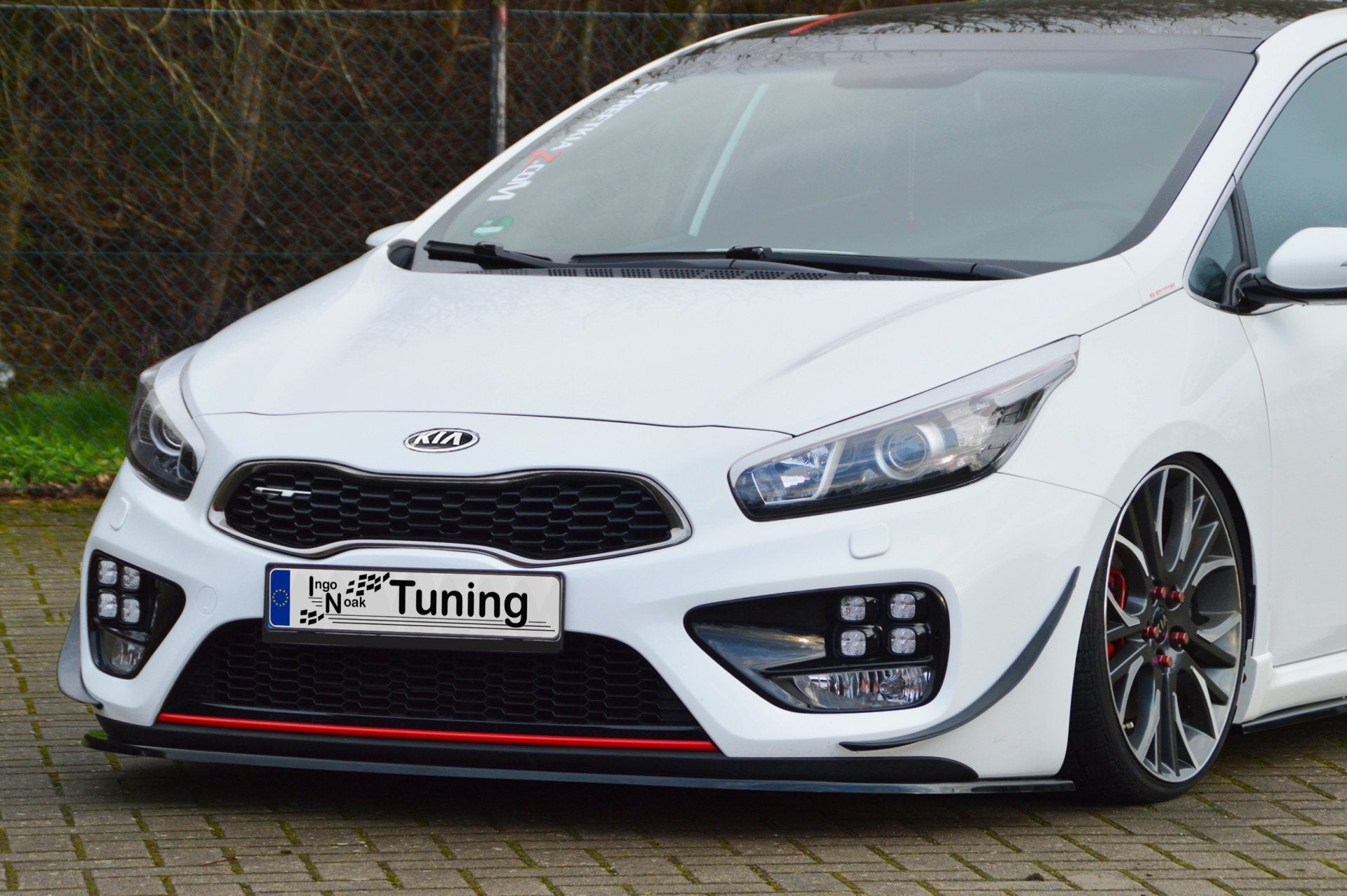 Cup Frontspoilerlippe passend für Kia Ceed GT Pro Ceed GT