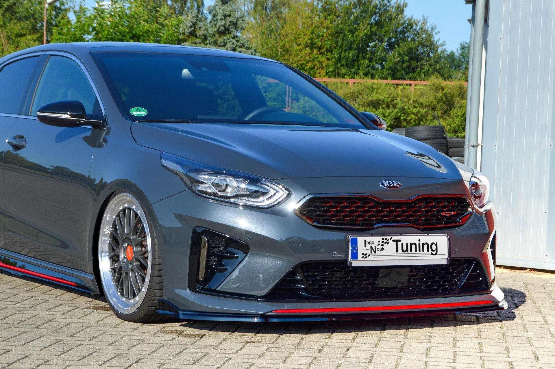 Cup Frontspoilerlippe passend für Kia Pro Ceed GT-Line