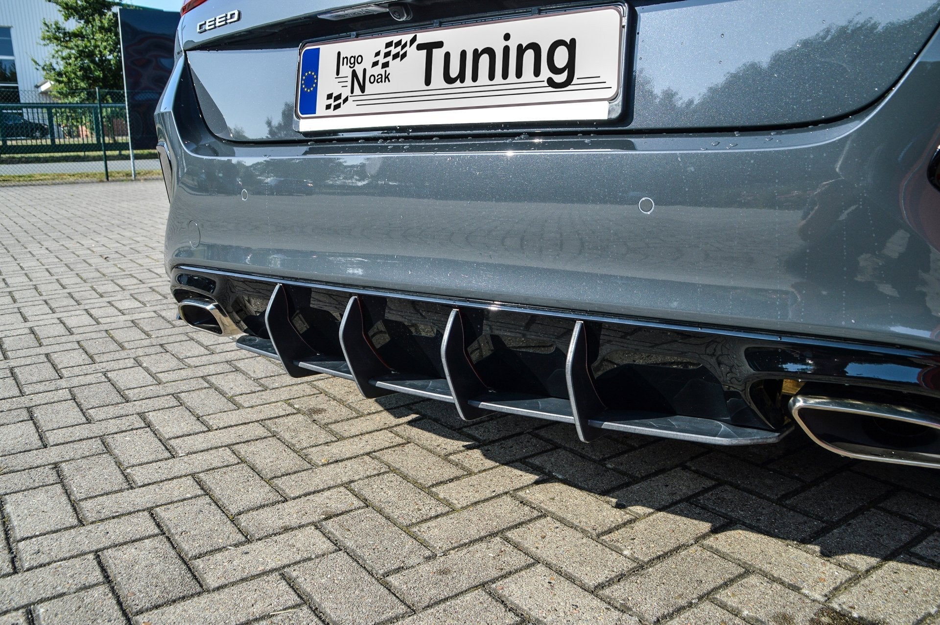 Heckdiffusor Diffusor passend für Kia Ceed GT