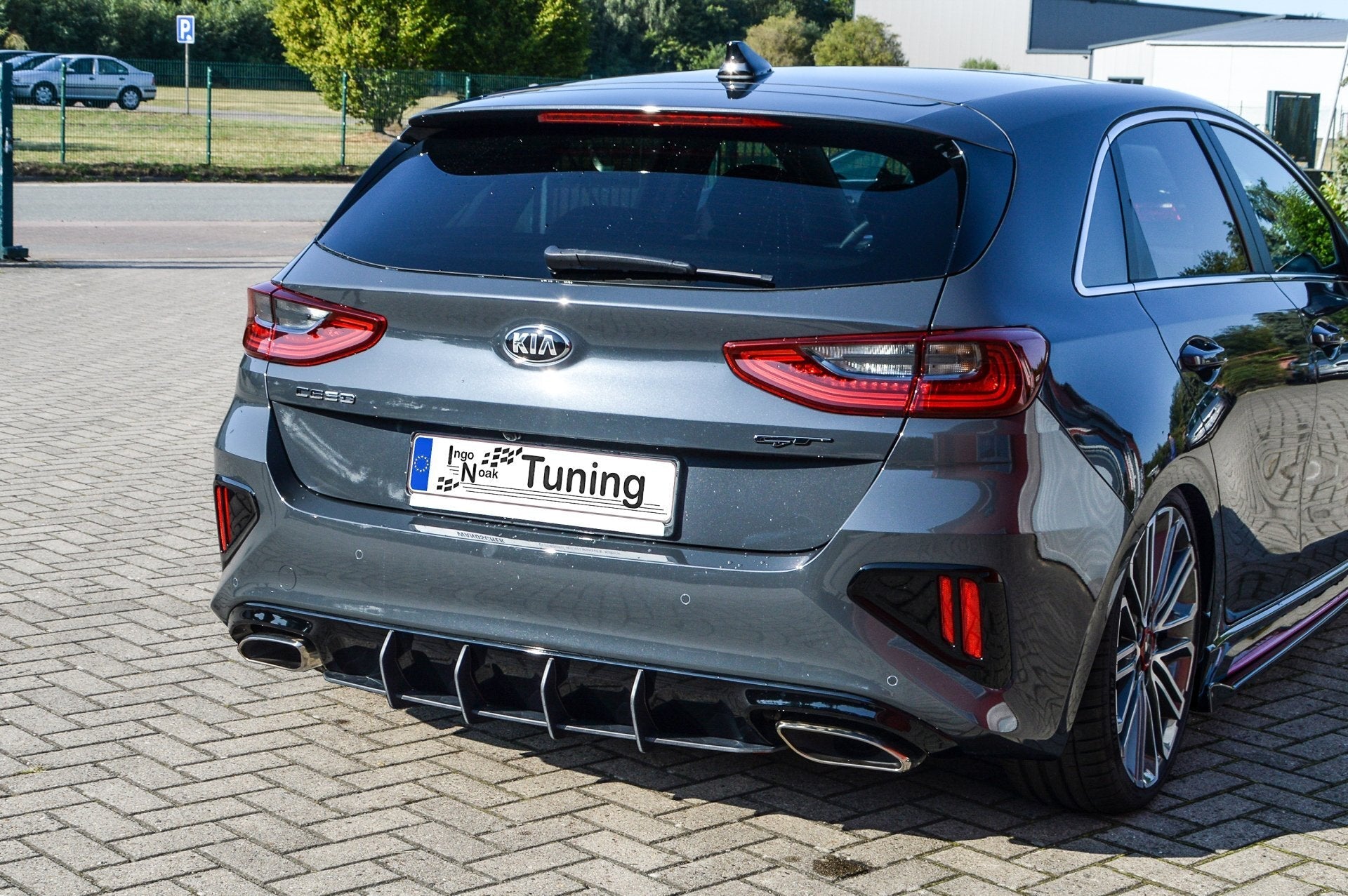 Heckdiffusor Diffusor passend für Kia Ceed GT