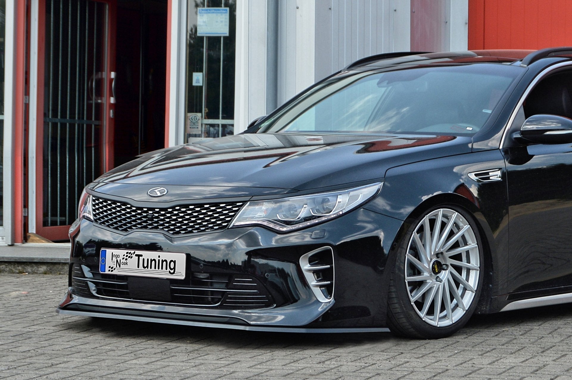 Cup Frontspoilerlippe passend für Kia Optima JF Sportswagon ABS