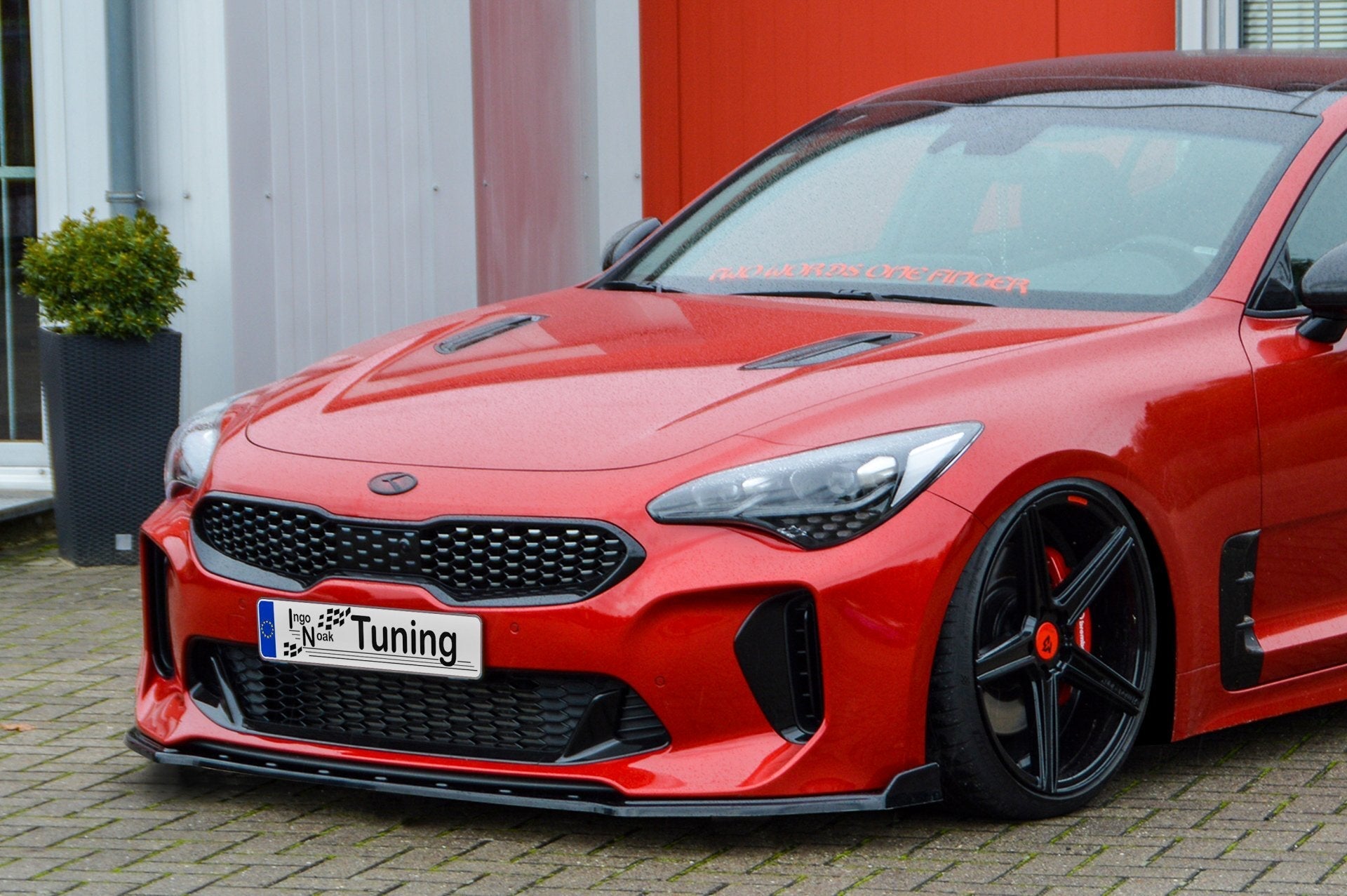 Cup Frontspoilerlippe passend für Kia Stinger CK