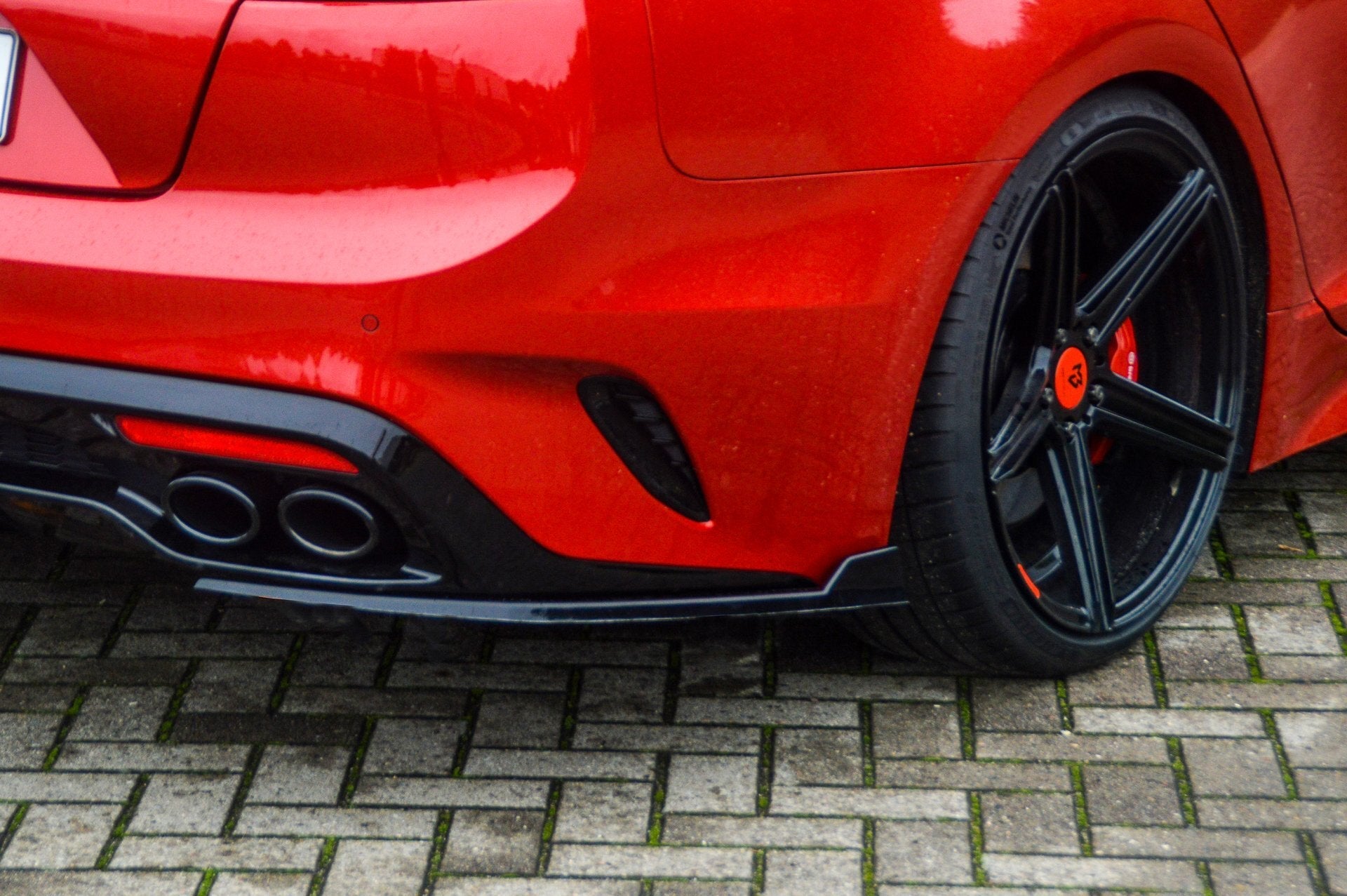 Heckansatz Seitenteile passend für Kia Stinger CK