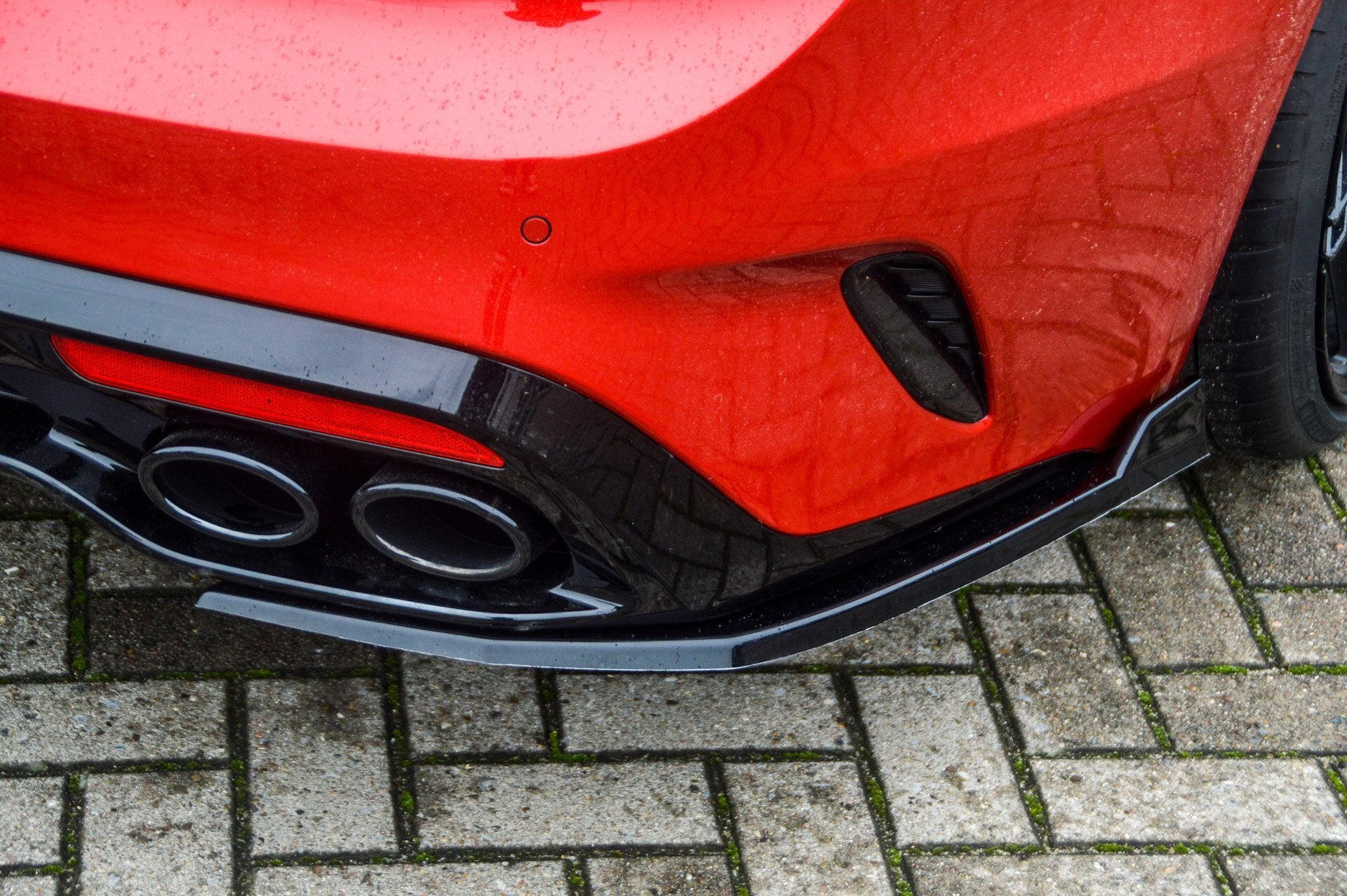 Heckansatz Seitenteile passend für Kia Stinger CK
