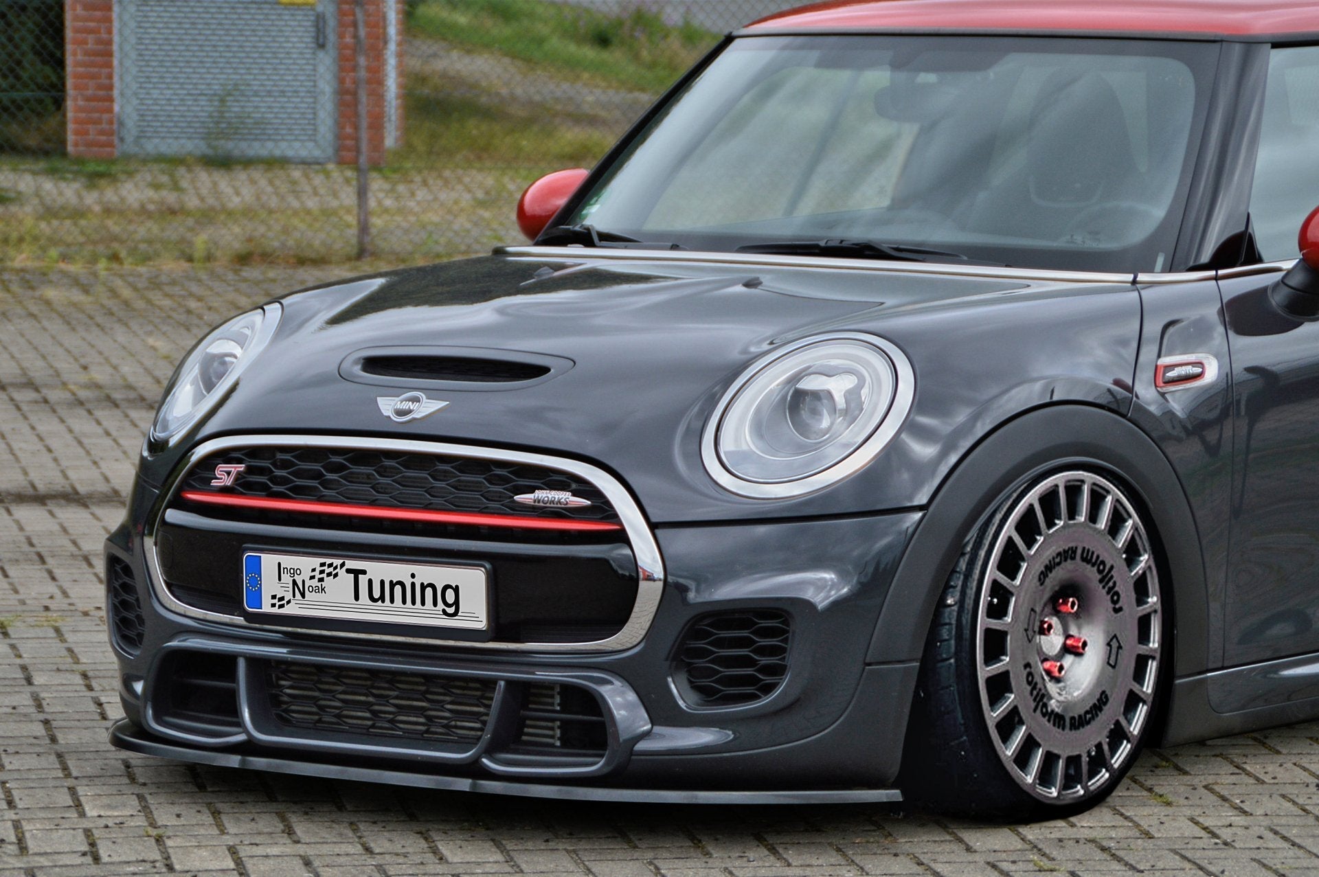 Cup Frontspoilerlippe passend für Mini Cooper JCW F55 F56