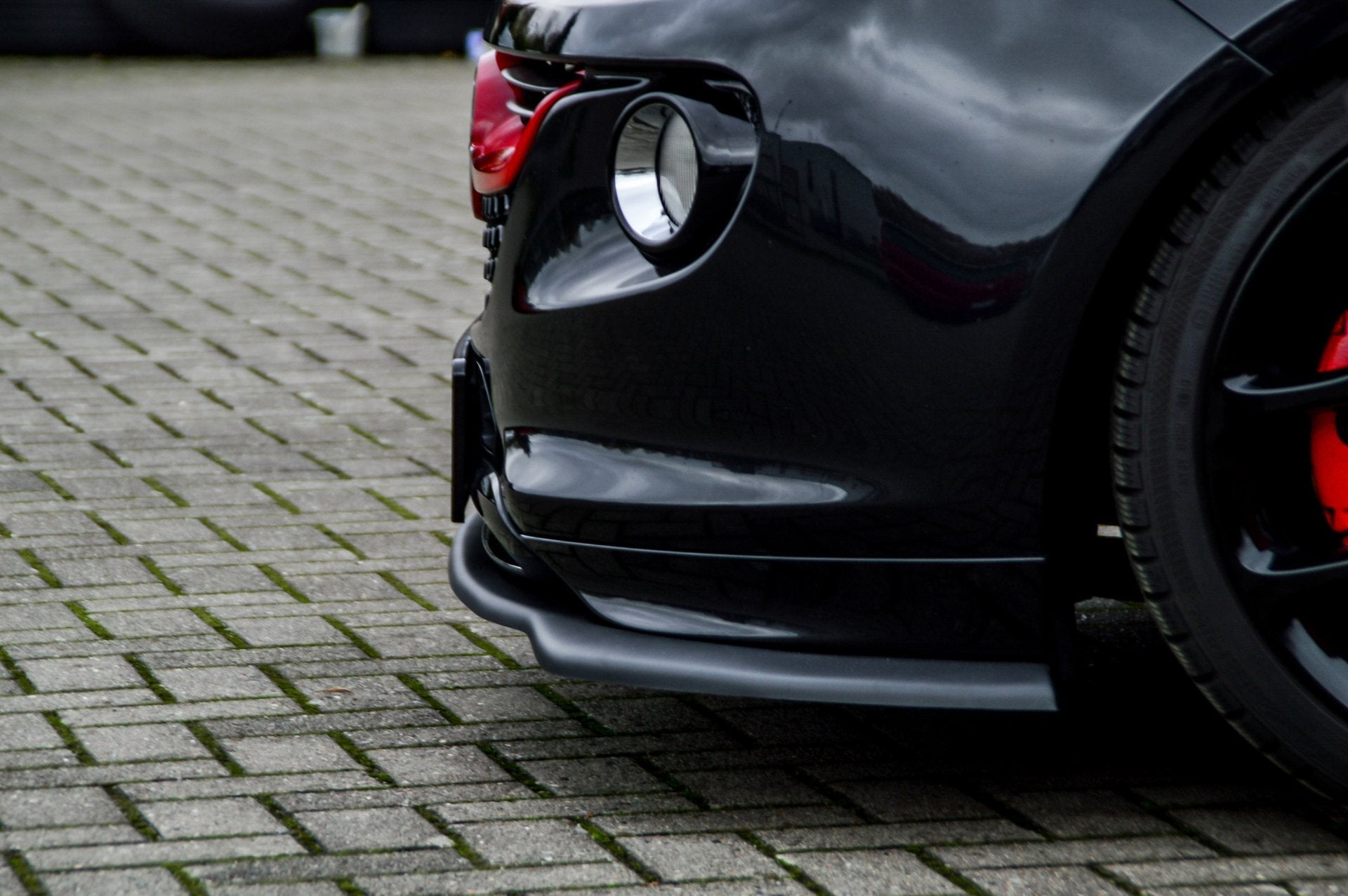 Cup Frontspoilerlippe passend für Opel Adam S + OPC-Line