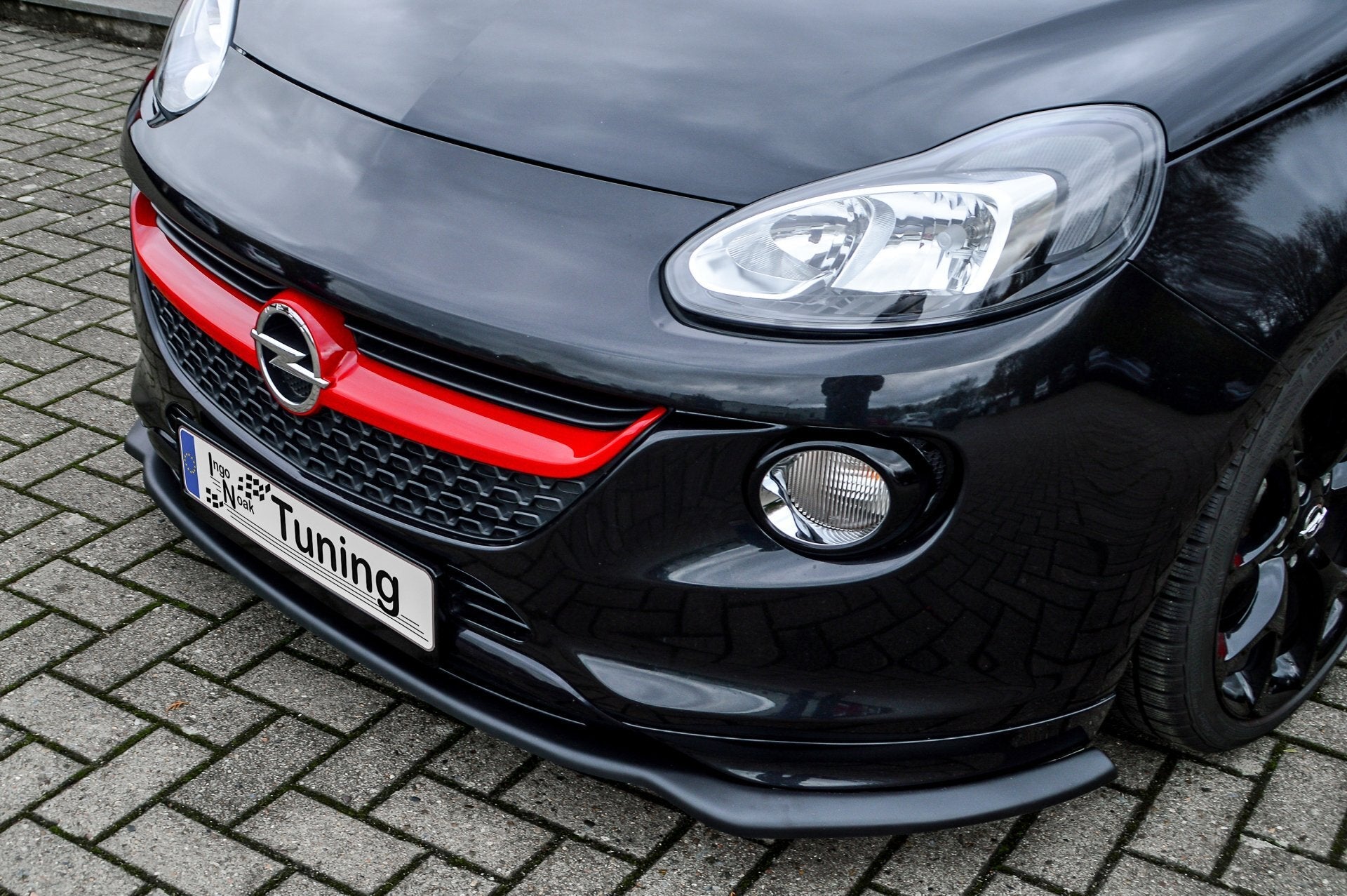 Cup Frontspoilerlippe passend für Opel Adam S + OPC-Line