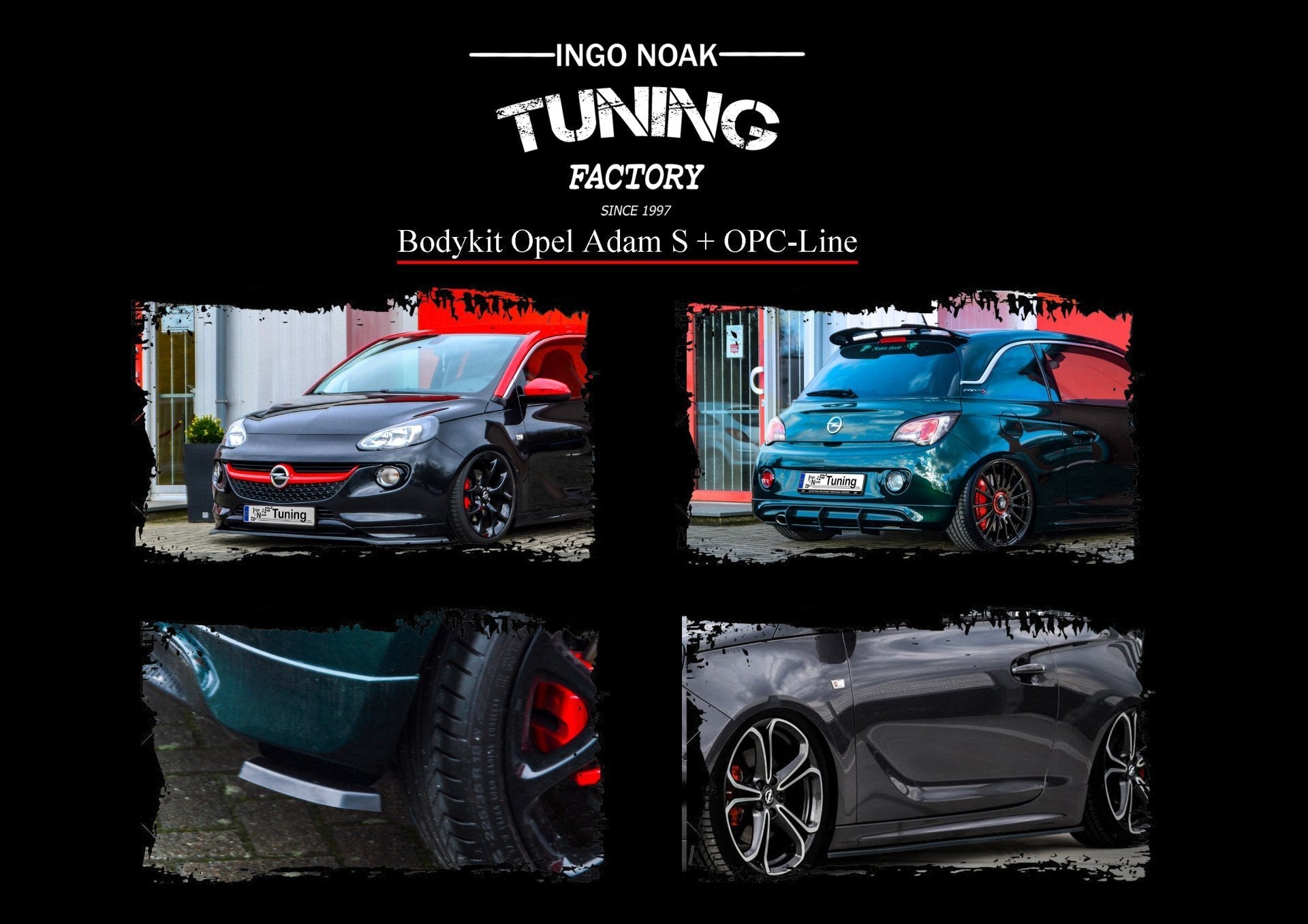 Bodykit passend für Opel Adam S+ OPC-Line