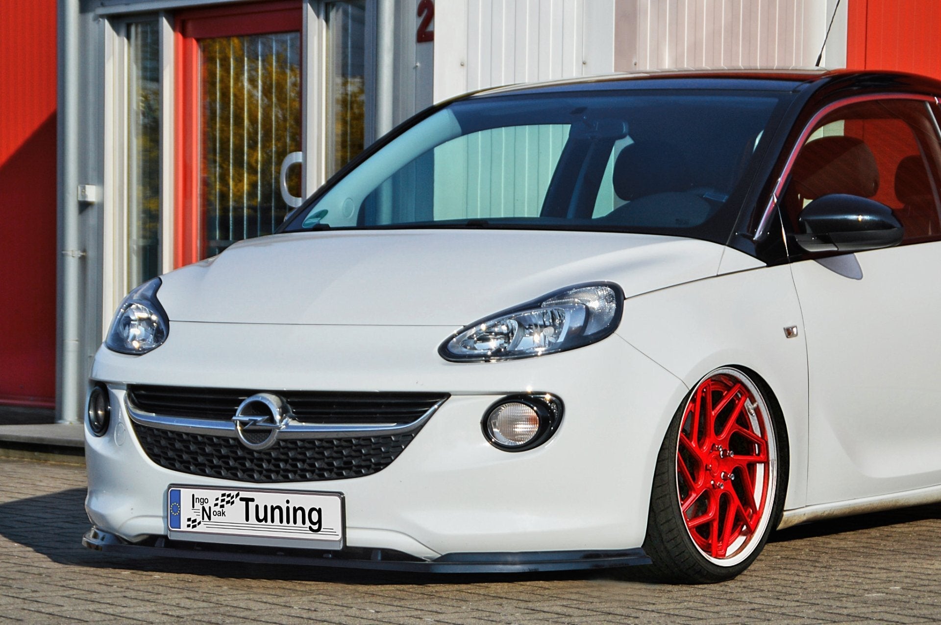 Cup Frontspoilerlippe passend für Opel Adam