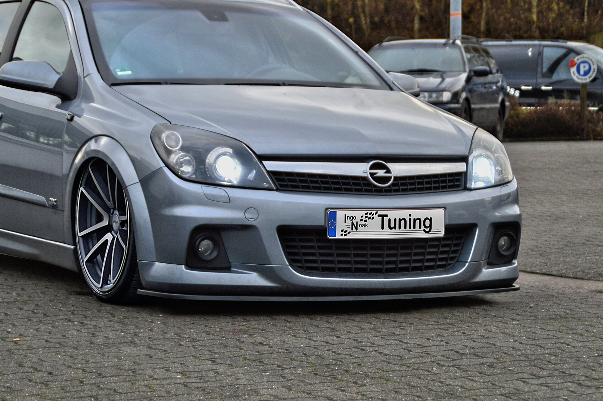 Cup Frontspoilerlippe passend für Opel Astra H OPC Line