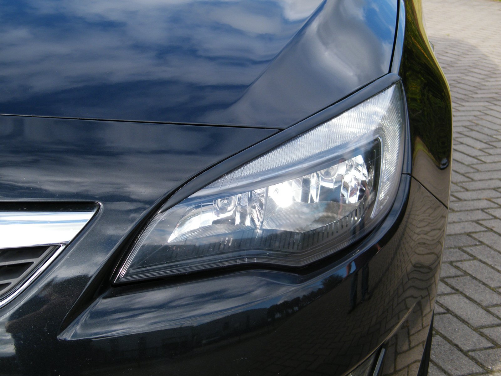 Scheinwerferblendensatz passend für Opel Astra J + Cascada