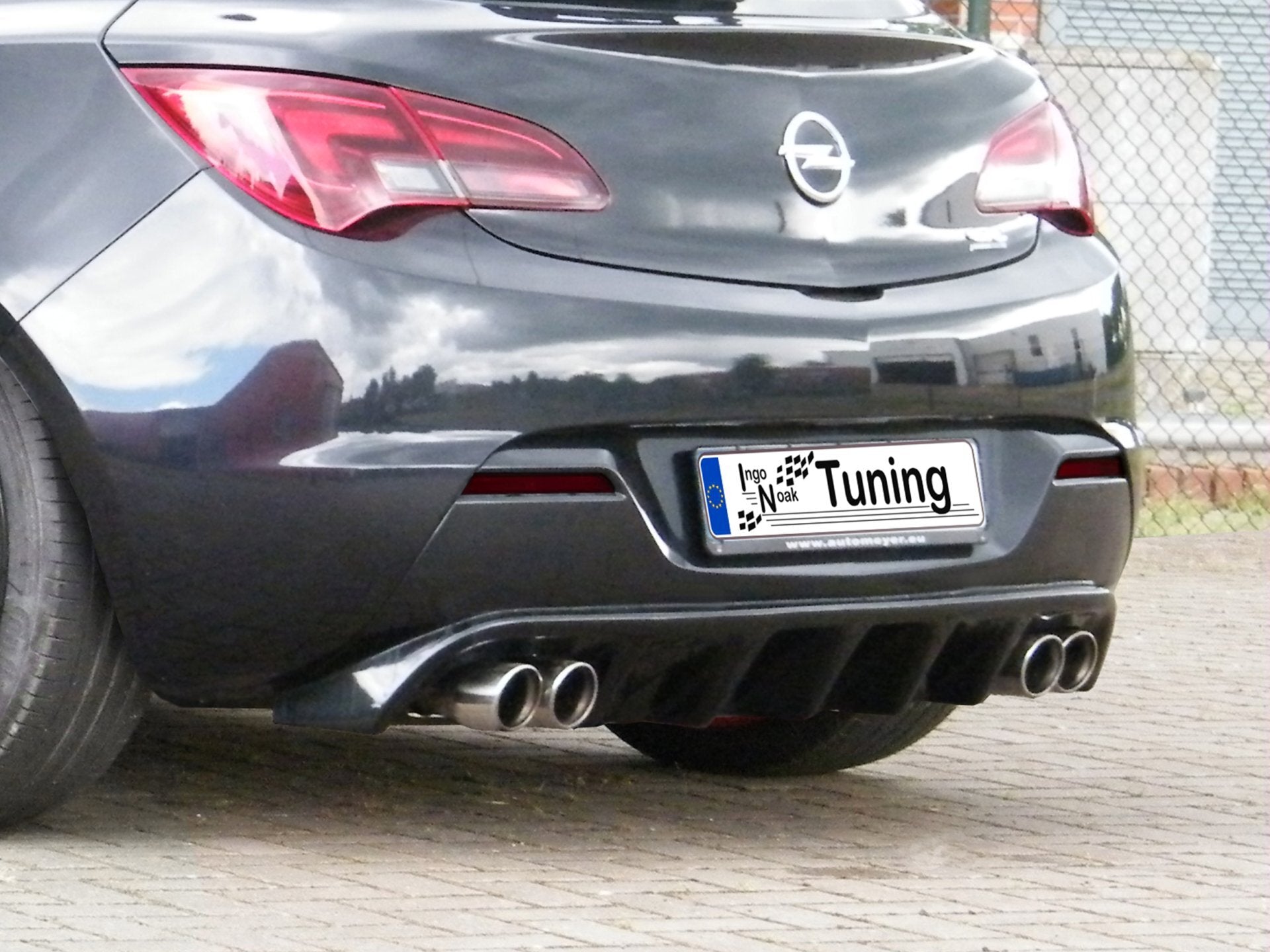 Heckdiffusor passend für Opel Astra J GTC