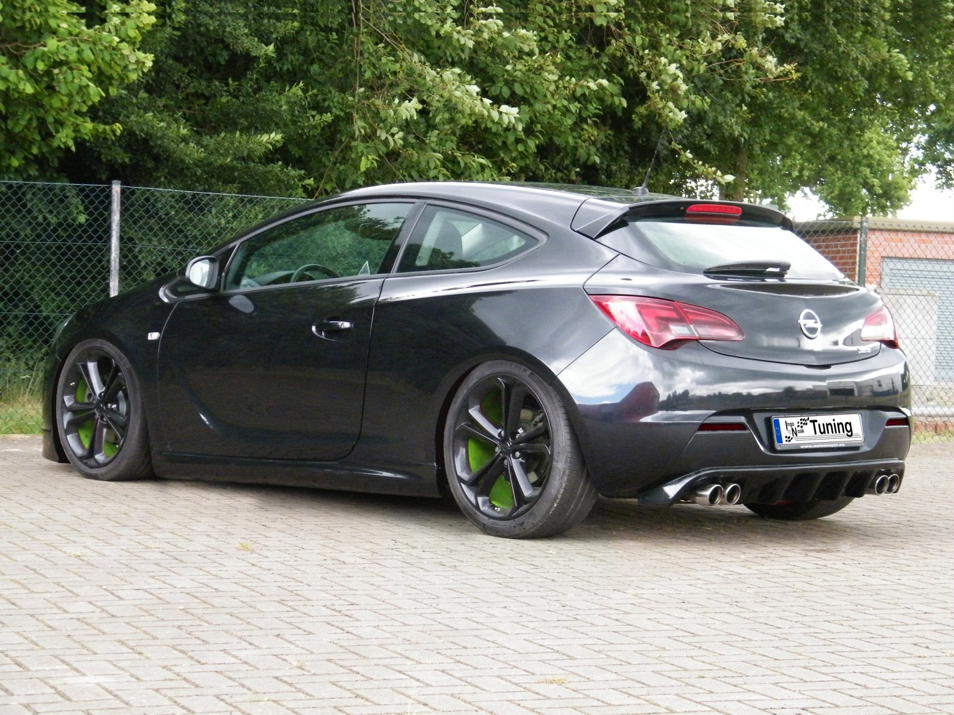Heckdiffusor passend für Opel Astra J GTC