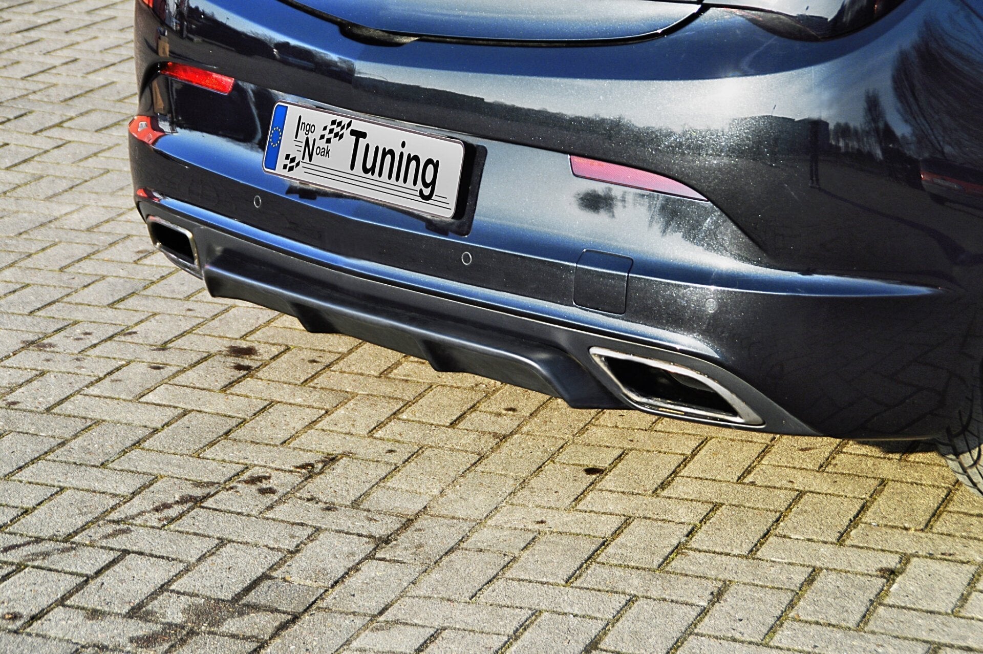 Heckdiffusor passend für Opel Astra J OPC