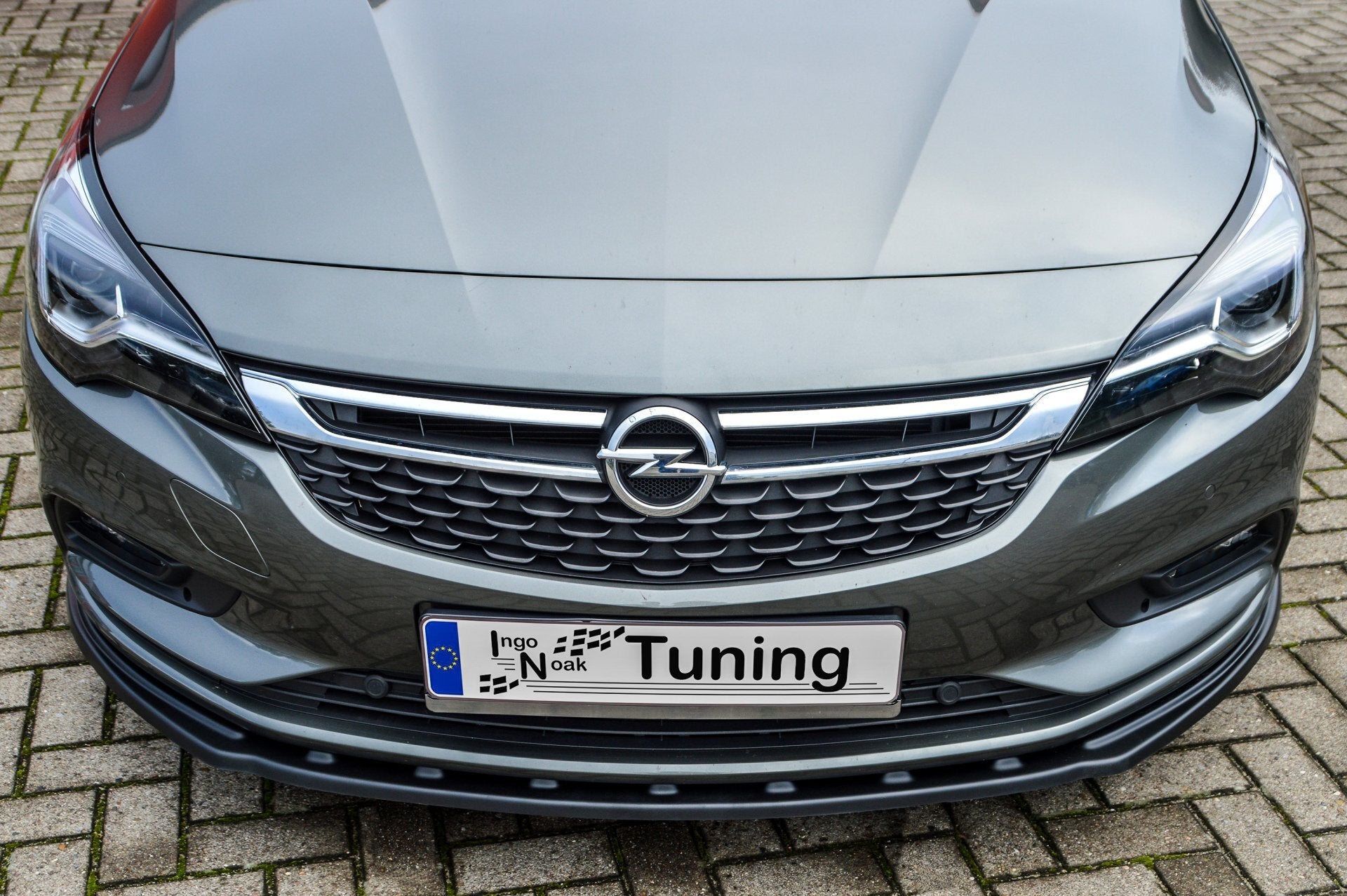 Cup Frontspoilerlippe passend für Opel Astra K 5 Türer + Sportstourer Bj. 2015-2019