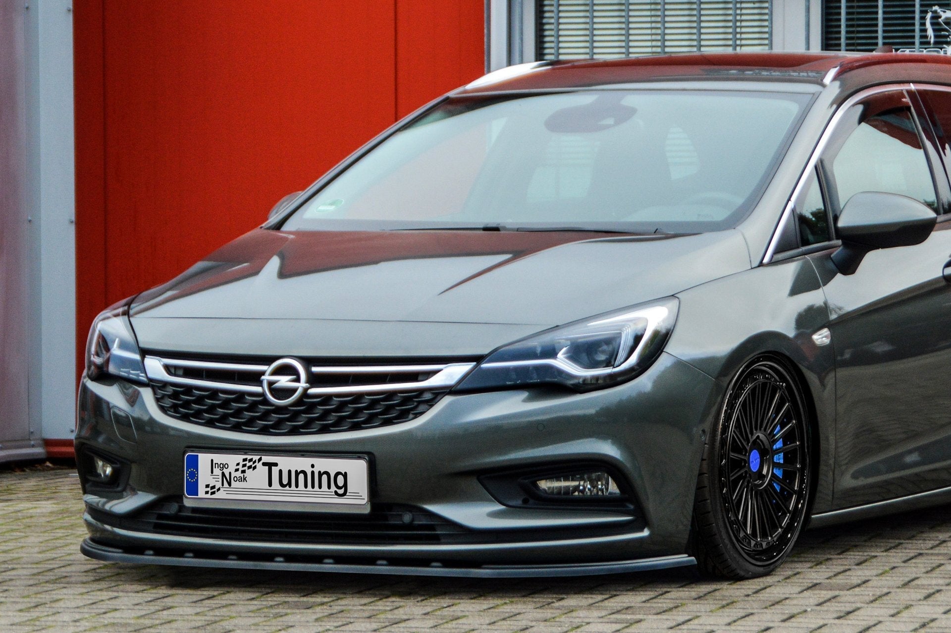 Cup Frontspoilerlippe passend für Opel Astra K 5 Türer + Sportstourer Bj. 2015-2019