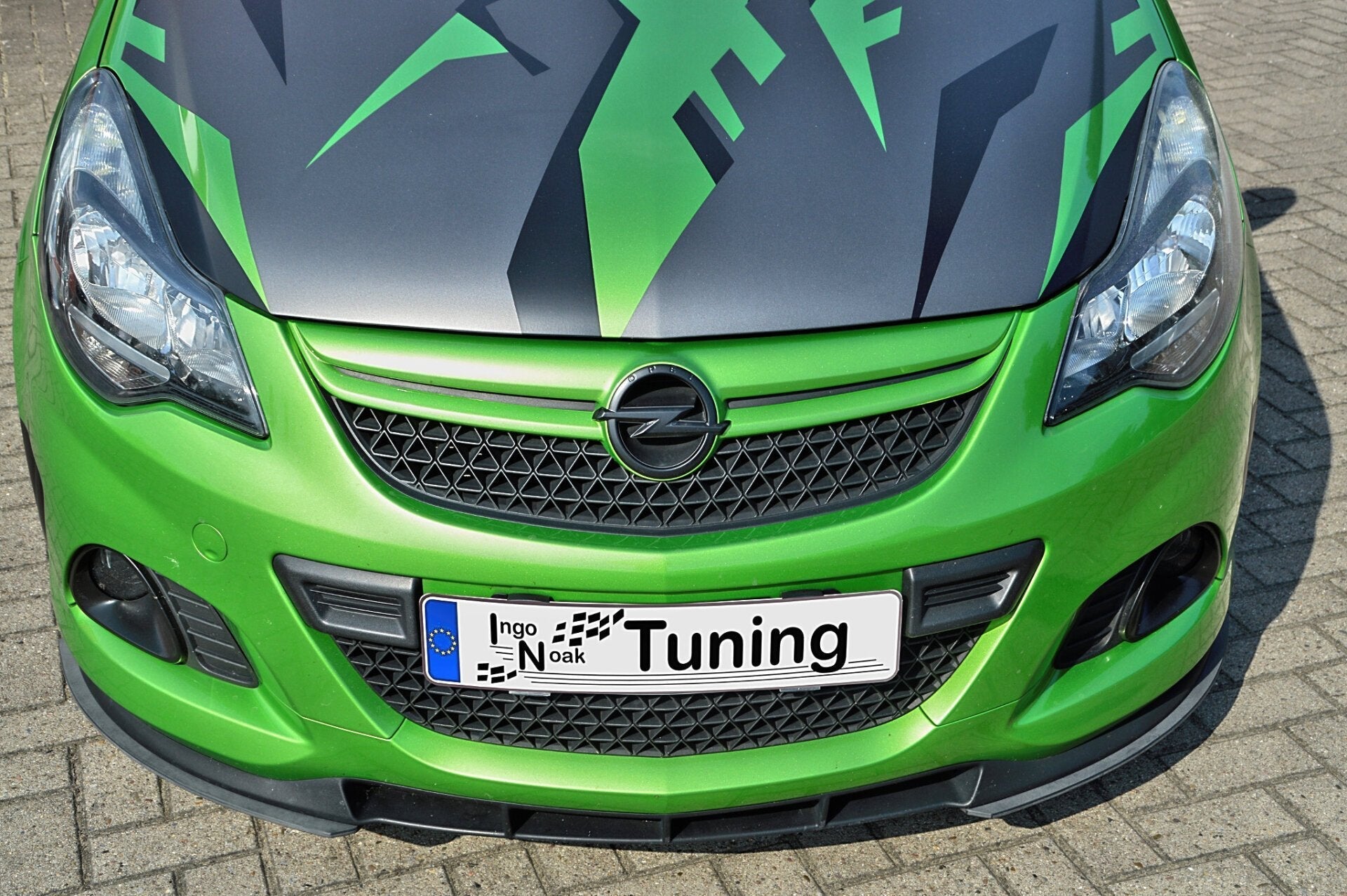 Frontspoiler Flaps L/R passend für Opel Corsa D OPC Nürburgring Edition