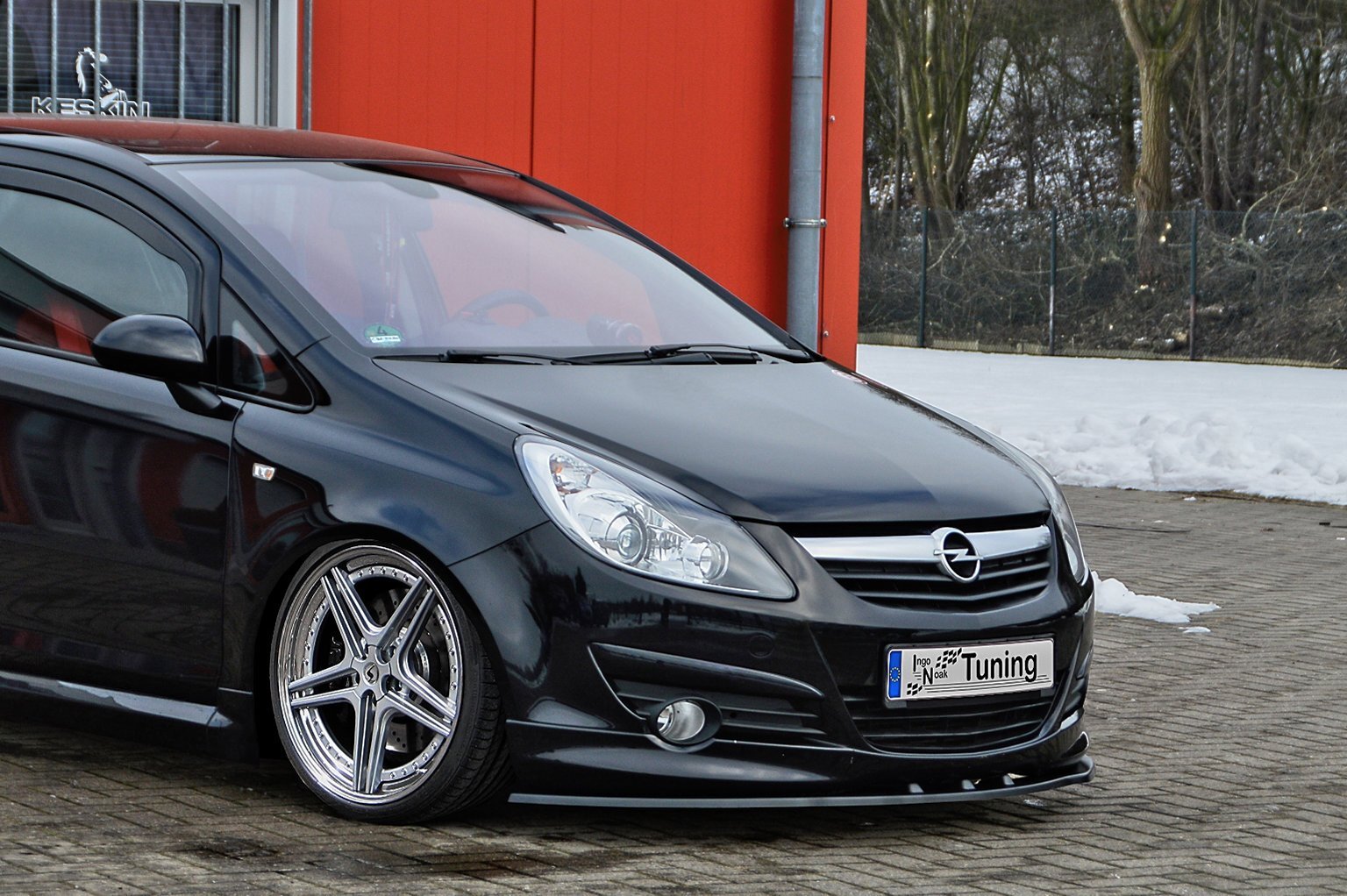 Cup Frontspoilerlippe passend für Opel Corsa D GSI + Sport + OPC -Line 1 Paket