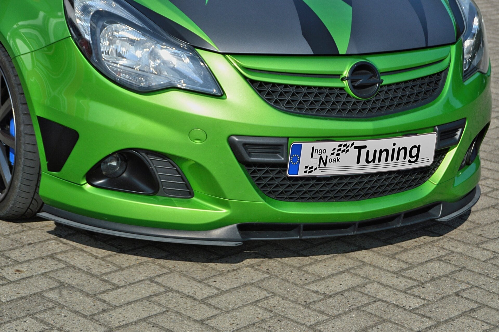 Frontspoiler Flaps L/R passend für Opel Corsa D OPC Nürburgring Edition
