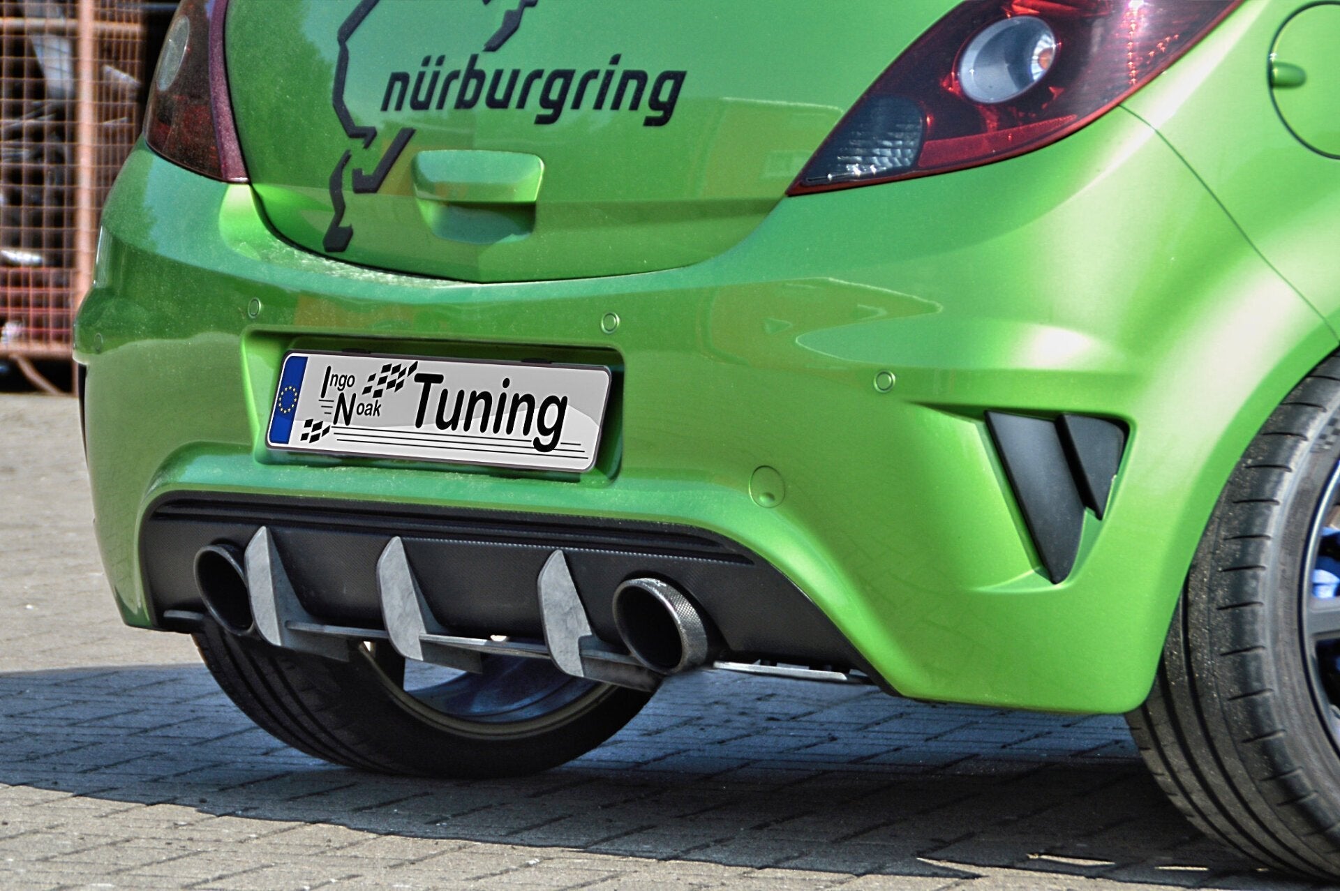 Heckansatz passend für Opel Corsa D OPC Nürburgring Edition