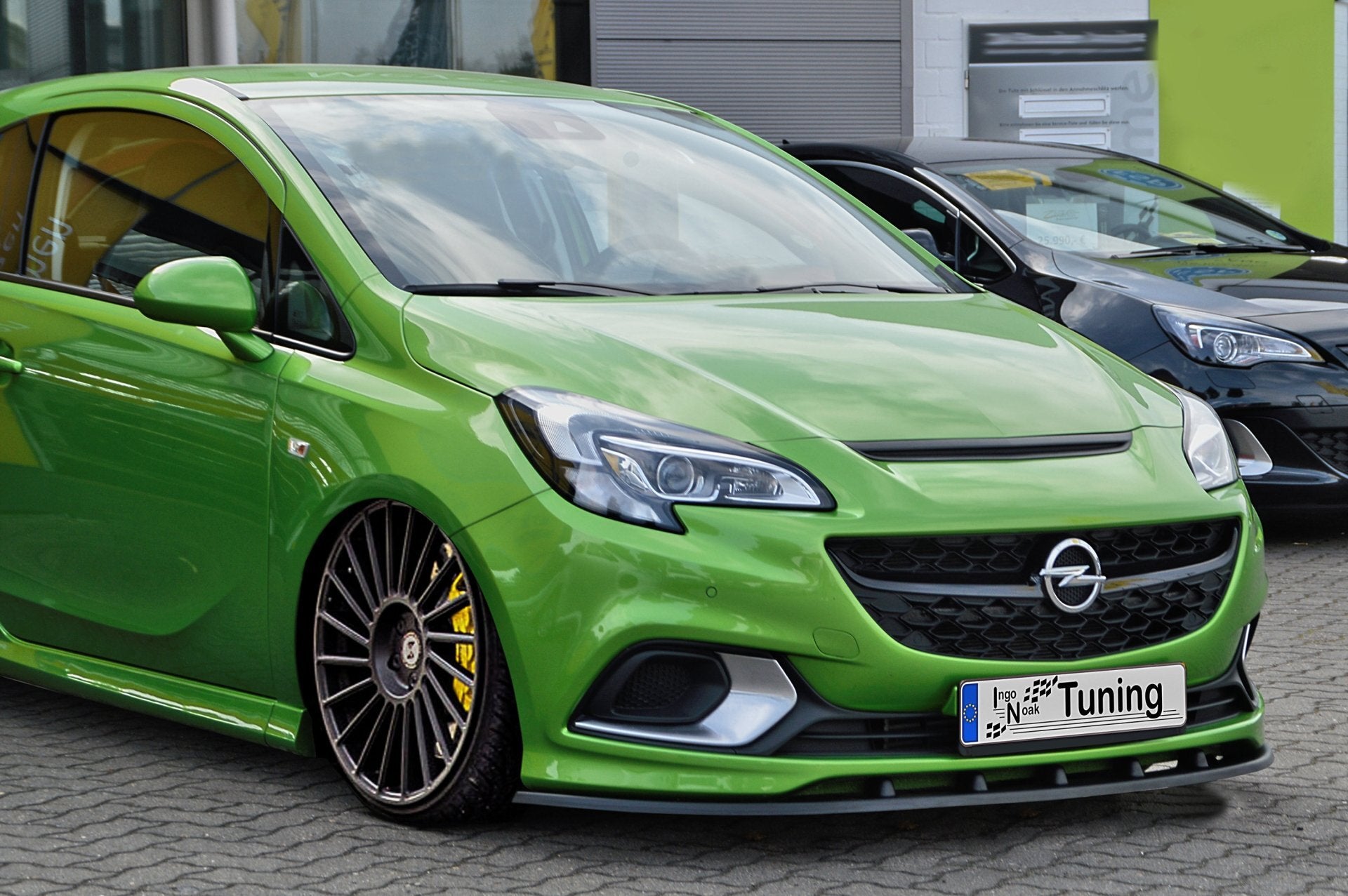 Cup Frontspoilerlippe passend für Opel Corsa E OPC