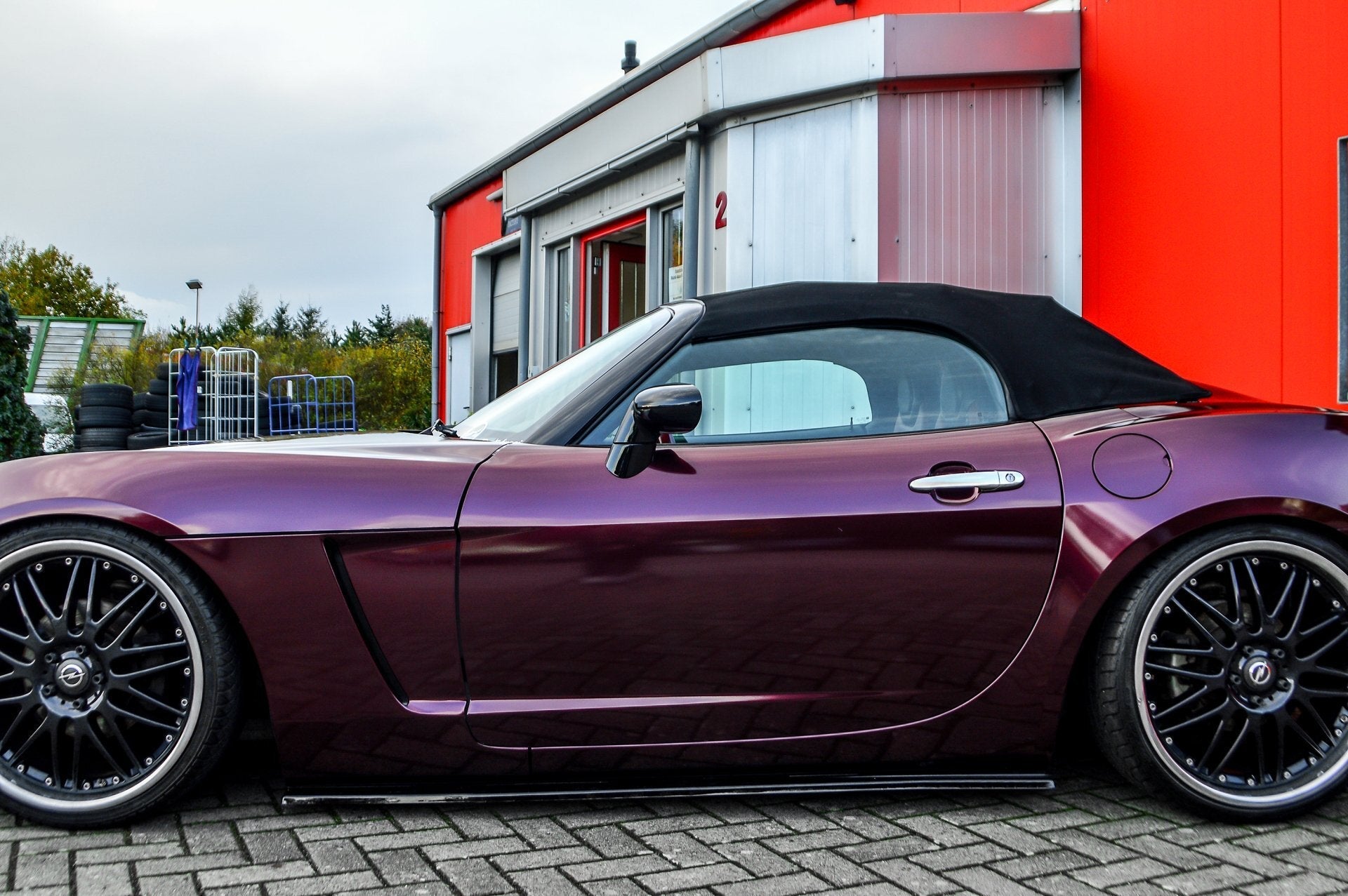 Cup Seitenschweller passend für Opel GT Roadster
