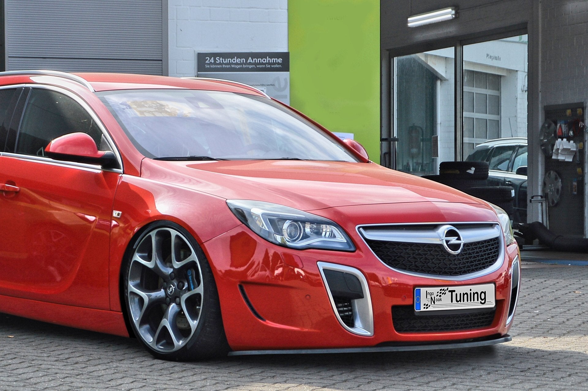 Cup Frontspoilerlippe passend für Opel Insignia A OPC