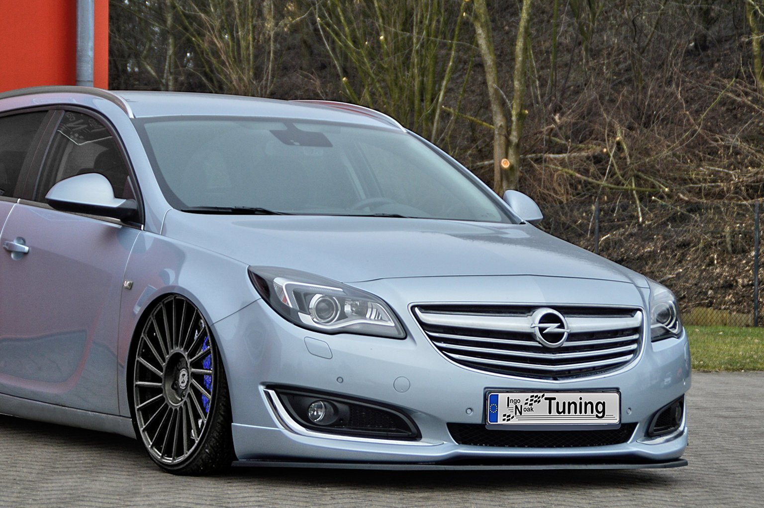 Cup Frontspoilerlippe passend für Opel Insignia A OPC-Line Facelift
