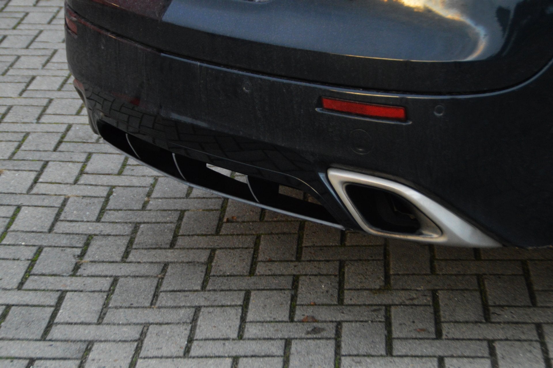 Gefräster Heckansatz für original OPC Heckstoßstange passend für Opel Insignia A OPC