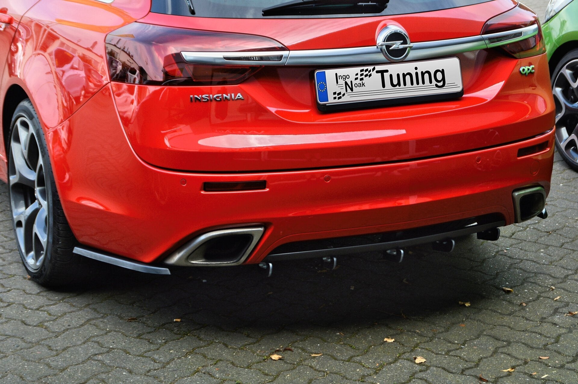 Gefräste Finnen für original OPC Heckstoßstange passend für Opel Insignia A OPC