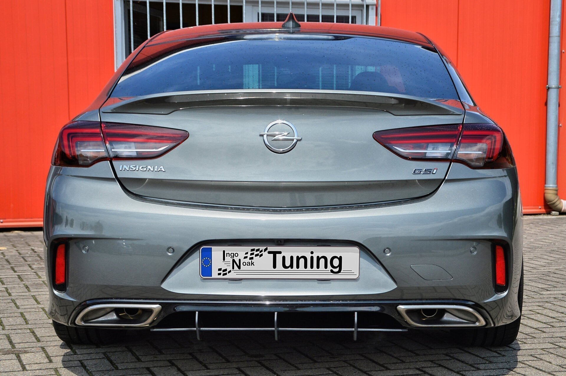 Gefräster Heckansatz passend für Opel Insignia B GSI Grand Sport