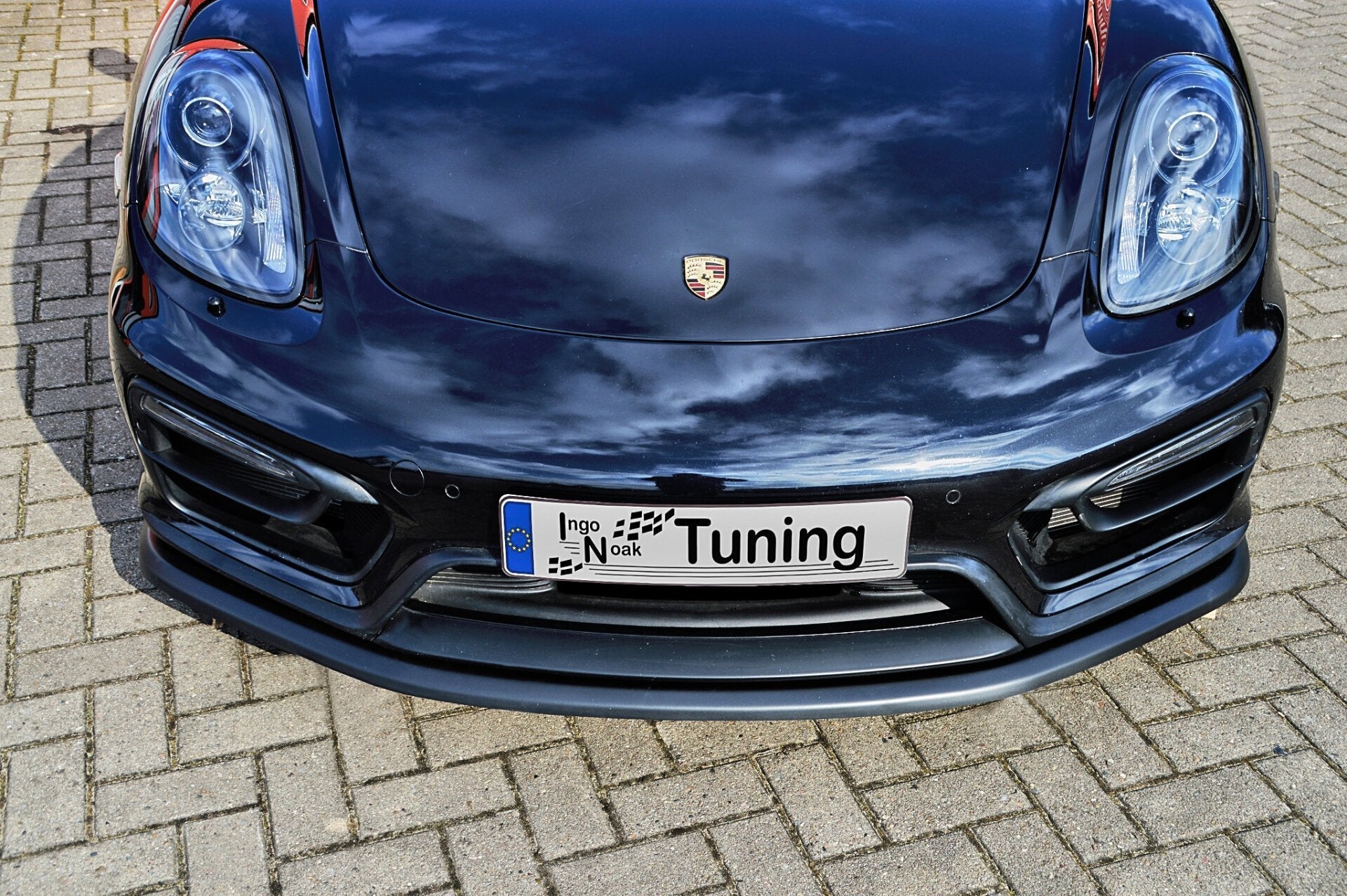 Frontspoilerlippe/Cuplippe passend für Porsche Cayman GTS 981