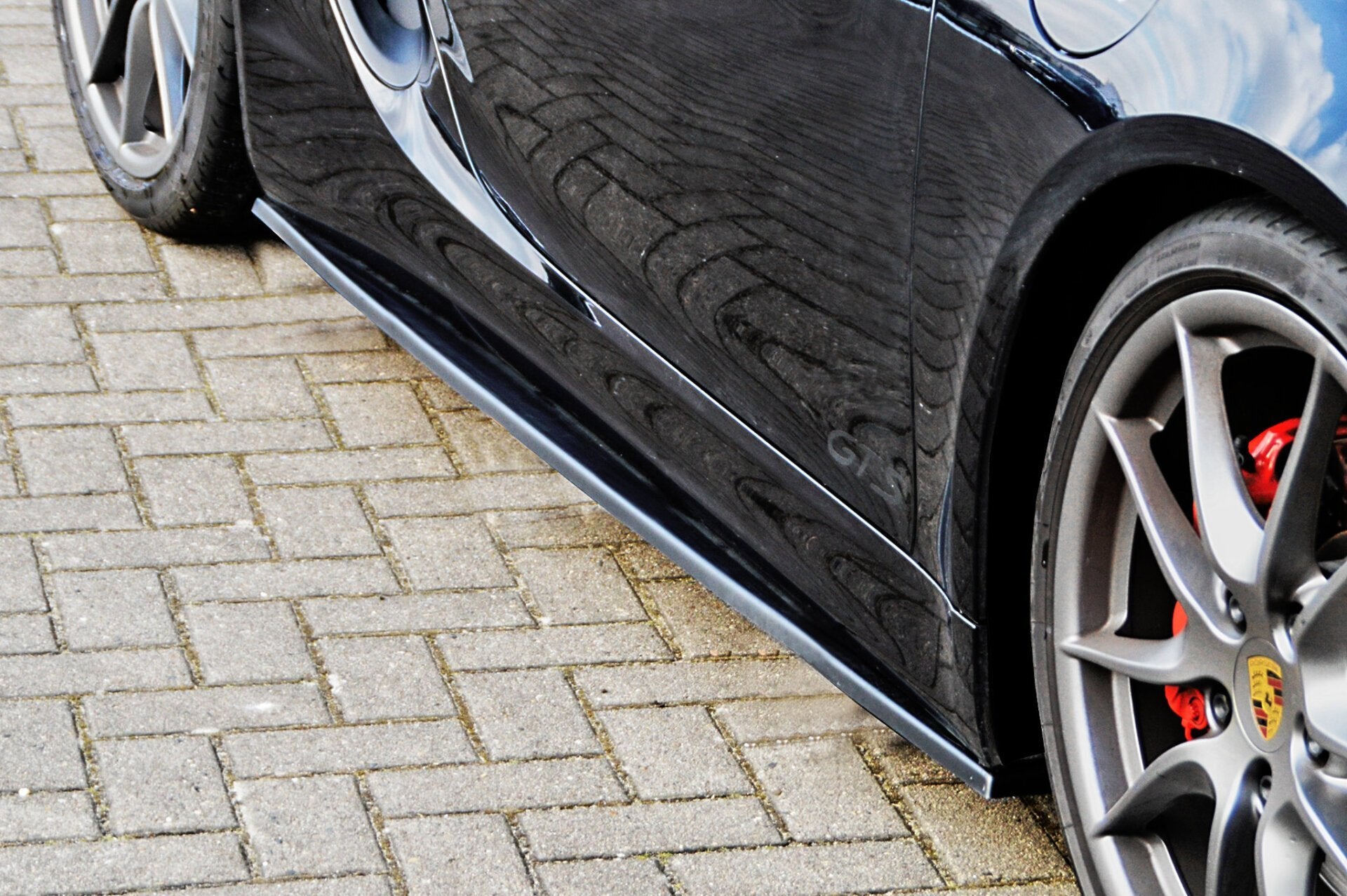 Seitenschweller im Cup Look passend für Porsche Cayman +Boxster 981