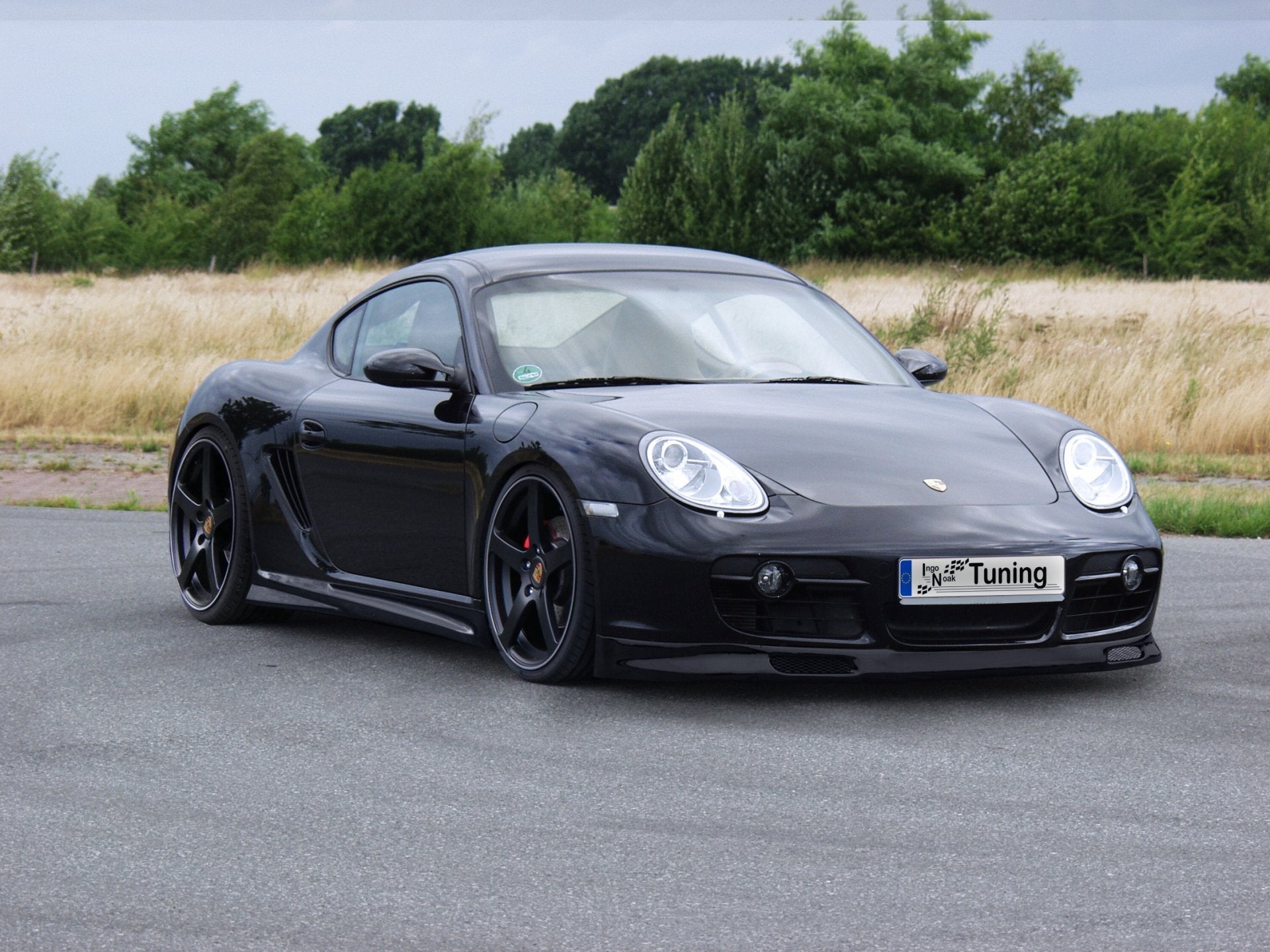 Frontspoiler in GT3 Optik passend für Porsche Cayman 987 Bj. 2005-2009